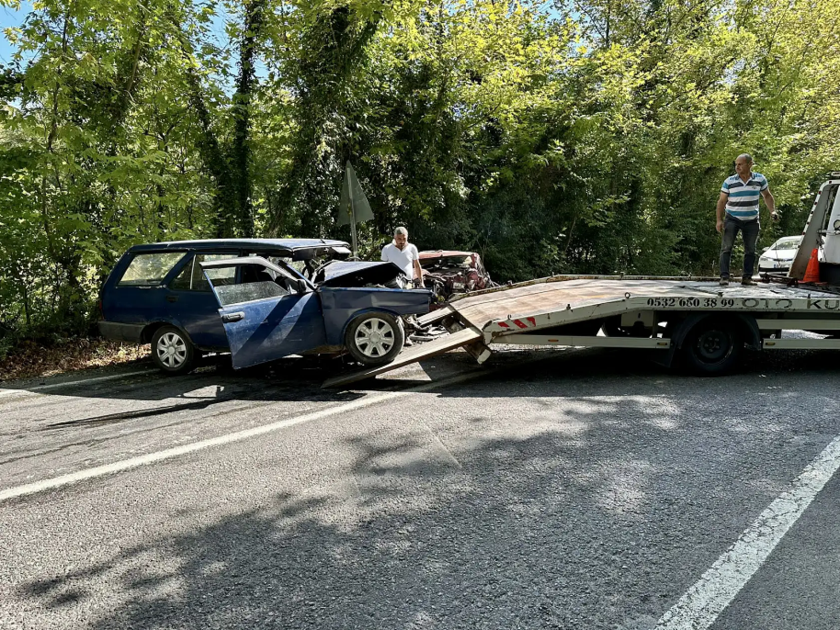 Bartın'da feci kaza: 2 ölü