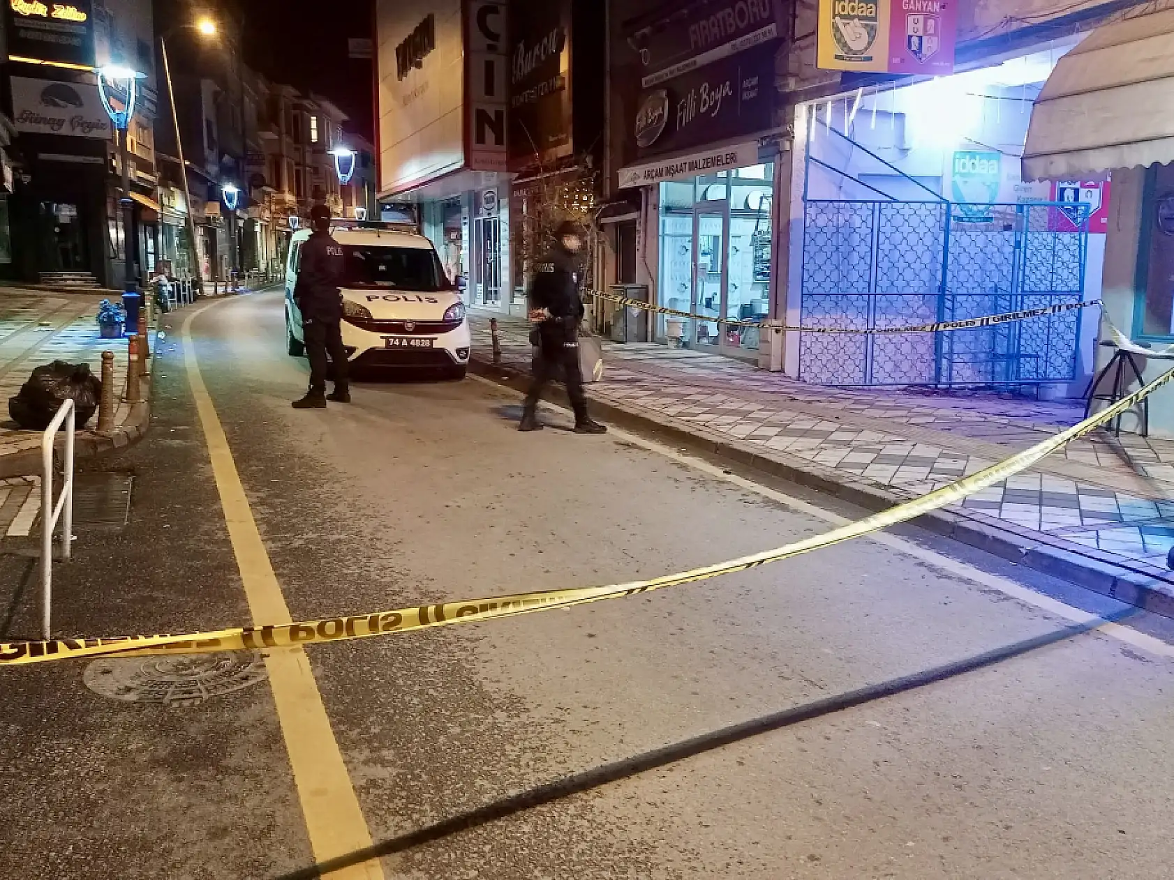 Bartın'da silah sesleri