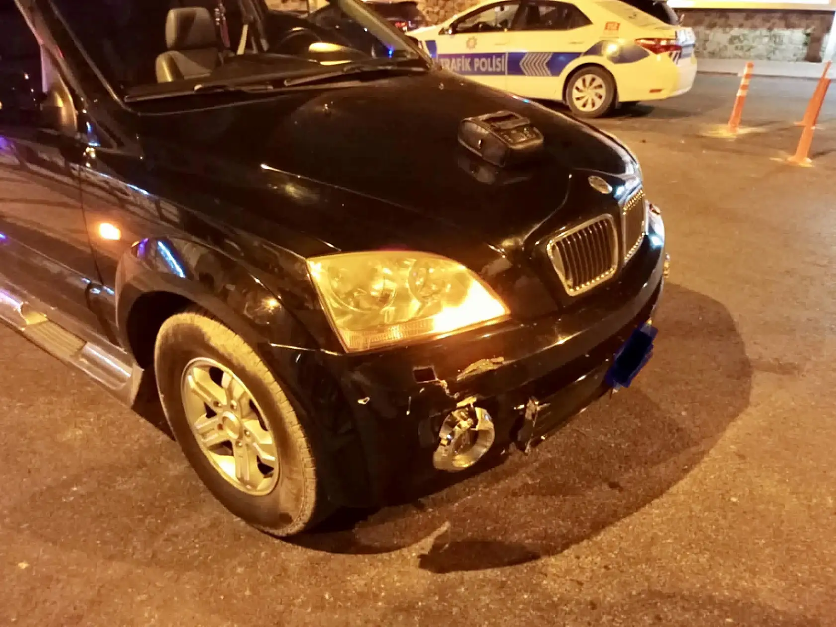 Gece hareketli dakikalar yaşandı