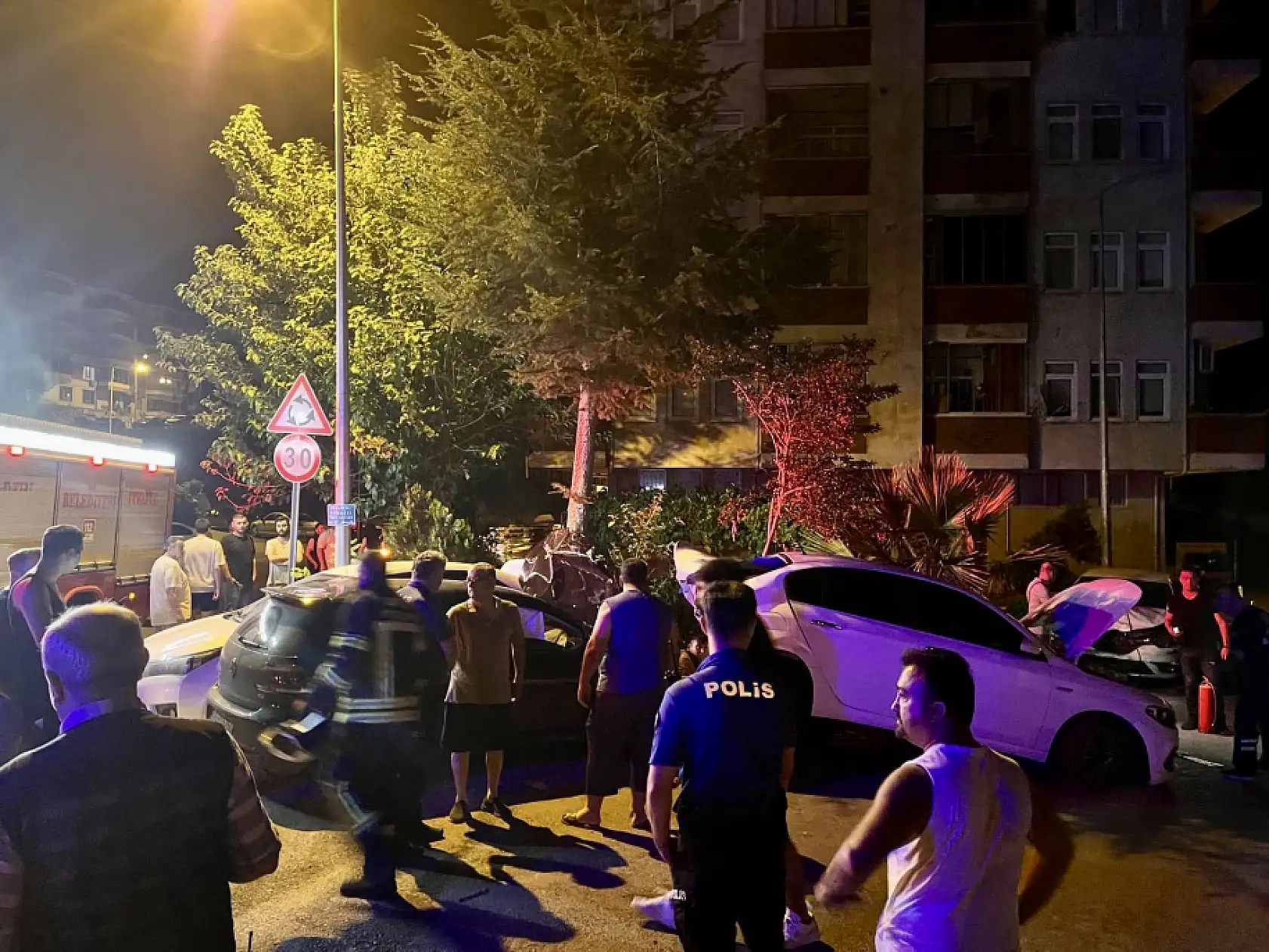 Ortalık savaş alanına döndü