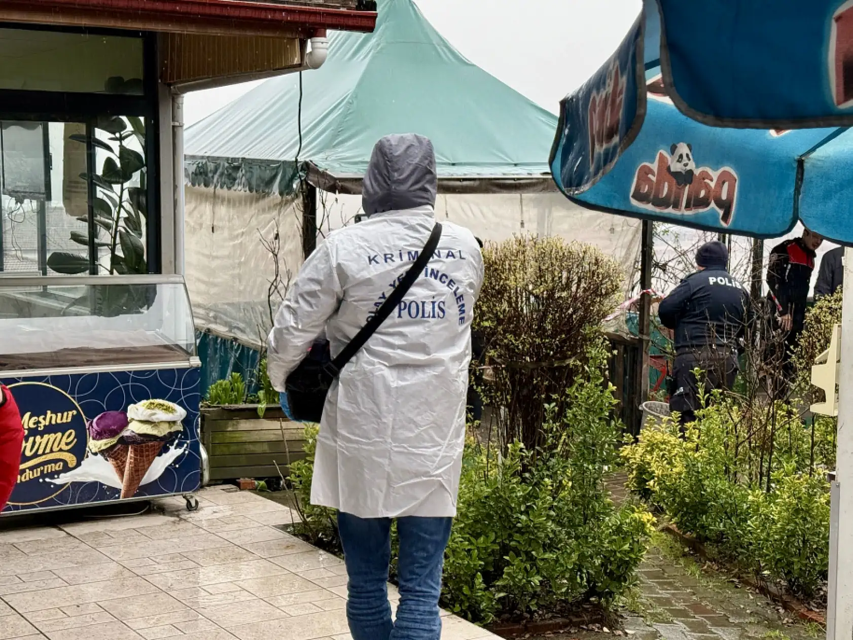 Bartın'da Çay Bahçesinde Acı Olay