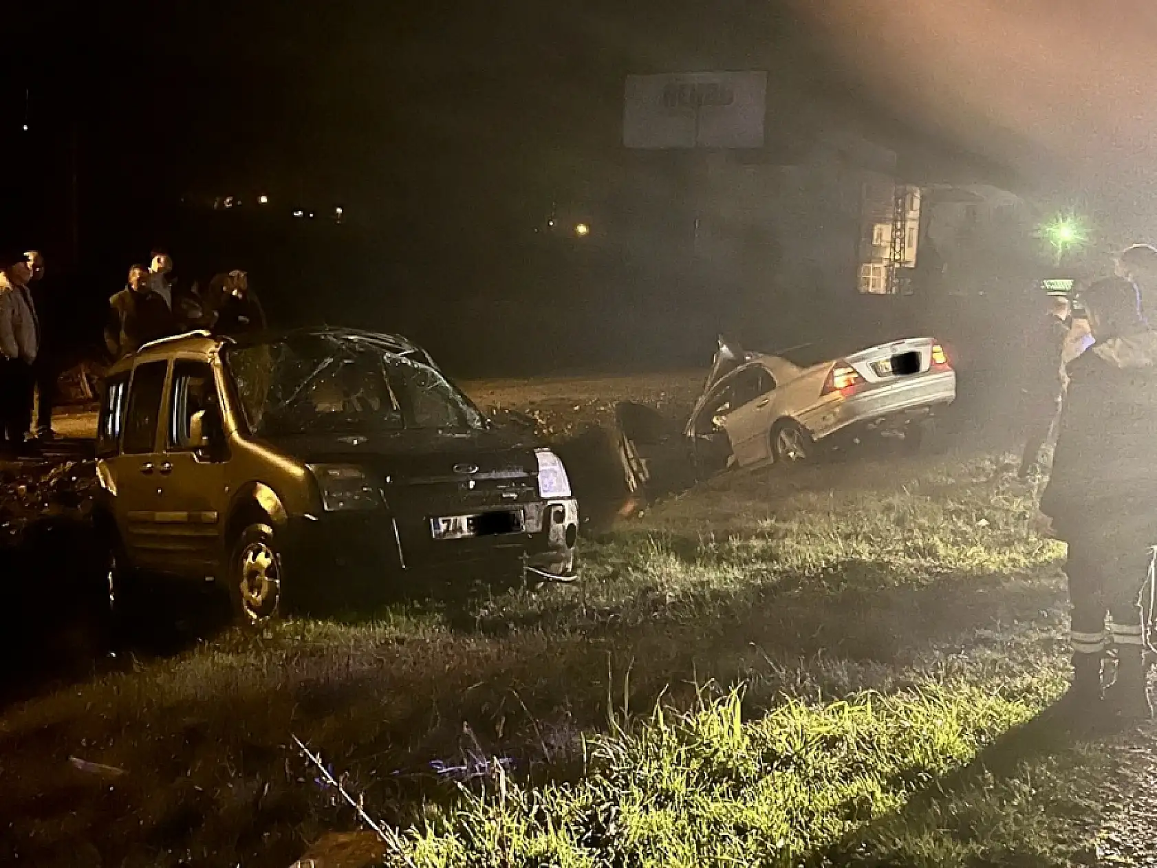 Tetkehaliller mevkiinde kaza