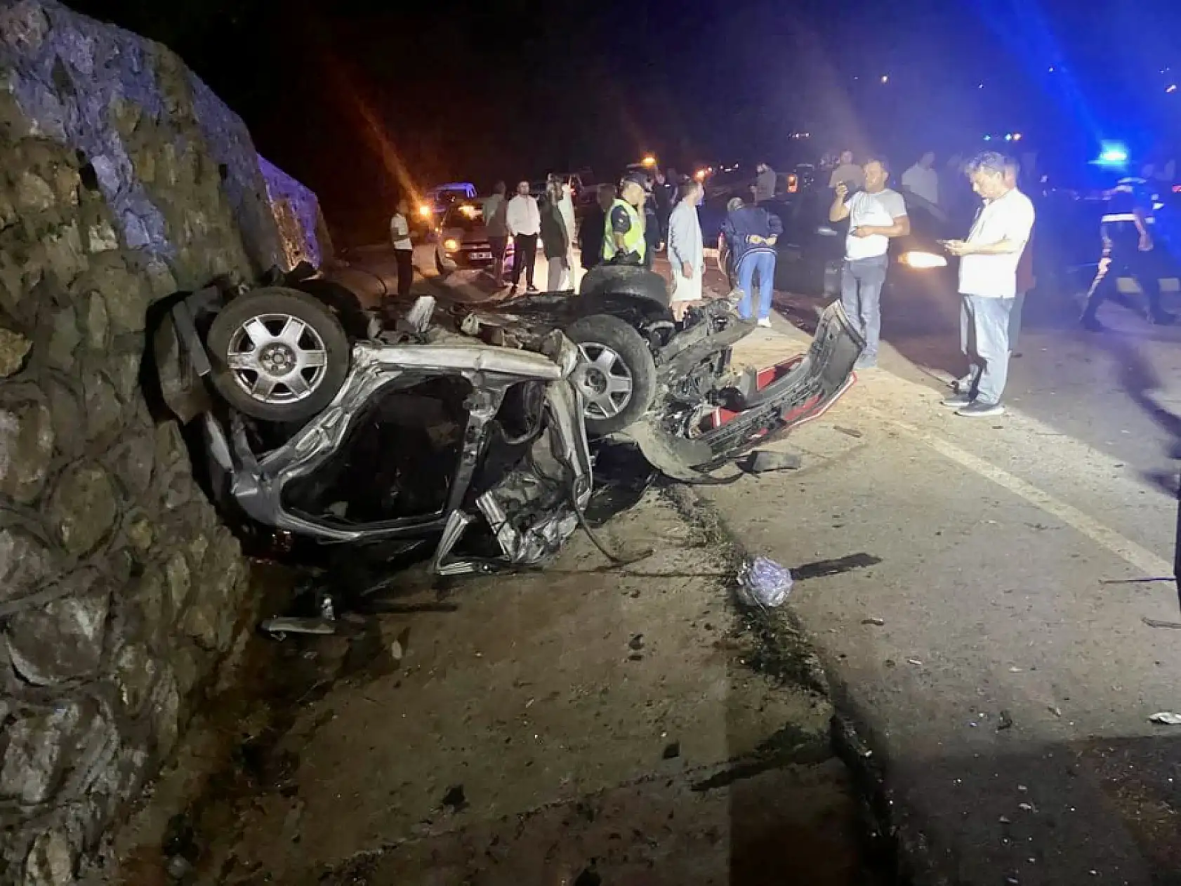 Çakraz'da çok kötü kaza