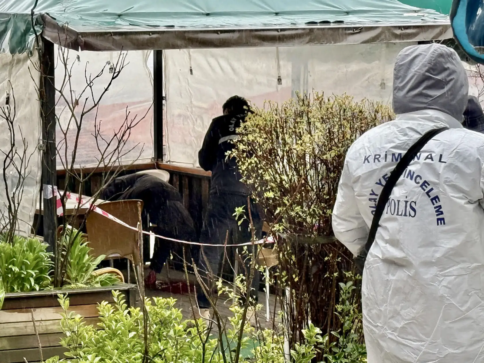 Bartın'da Çay Bahçesinde Acı Olay