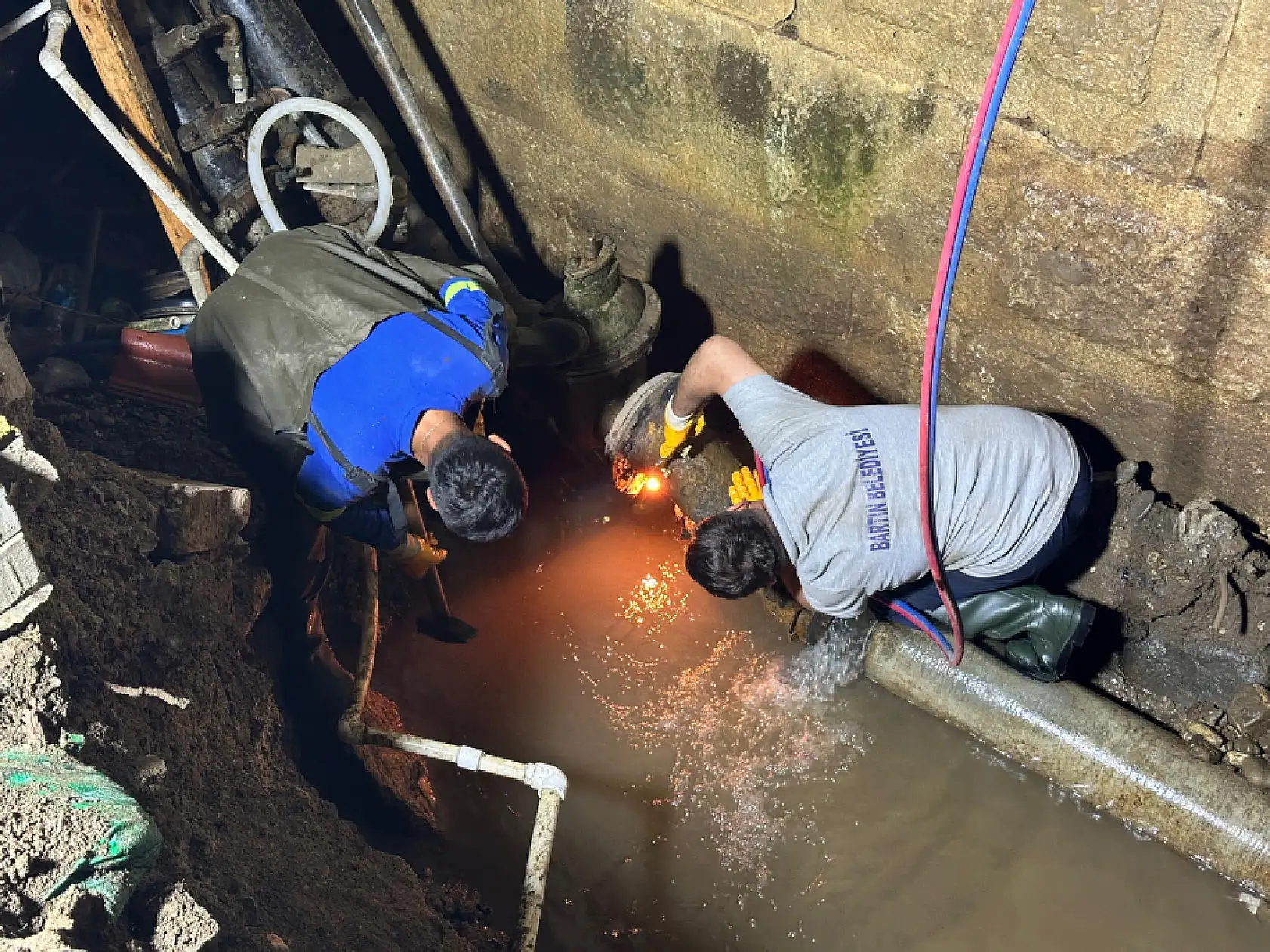 Ana Şebekedeki arıza giderildi