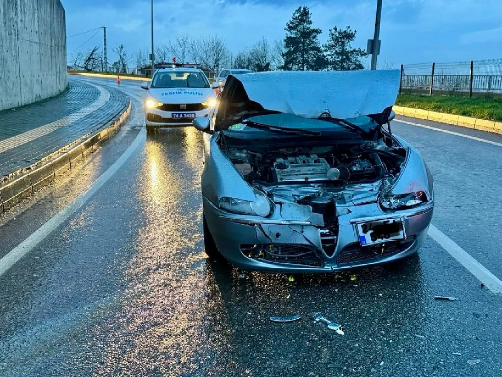 Çevre yolunda yine kaza