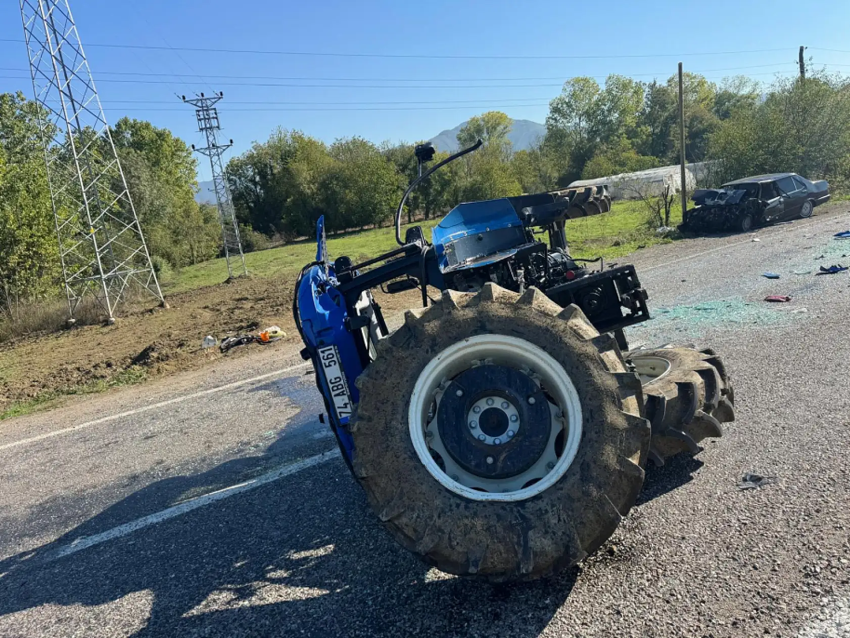 Bartın'da Zincirleme Kaza: 4 Yaralı