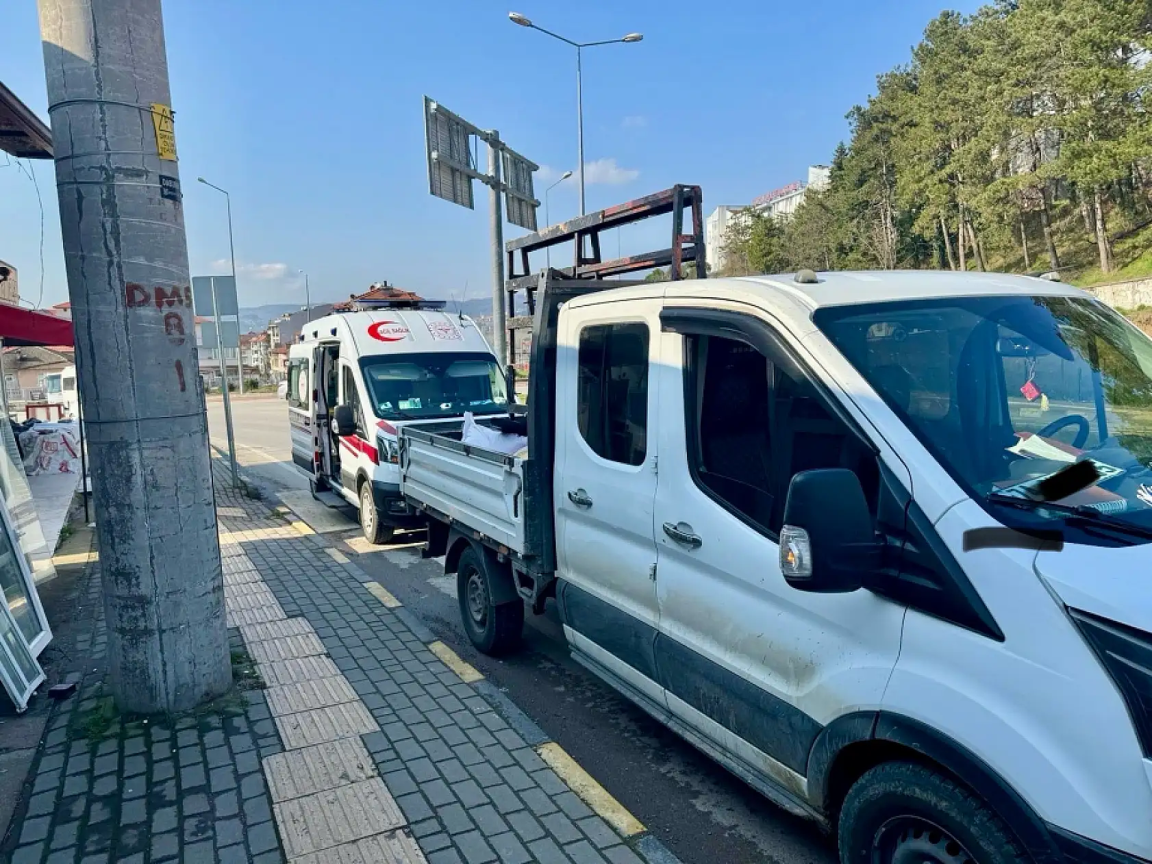 Yaya geçidinde yine kaza