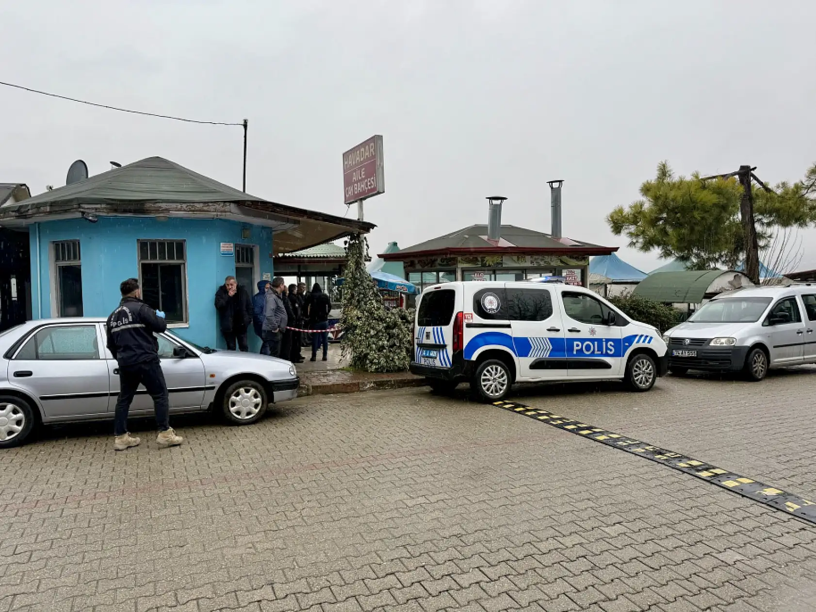 Bartın'da Çay Bahçesinde Acı Olay