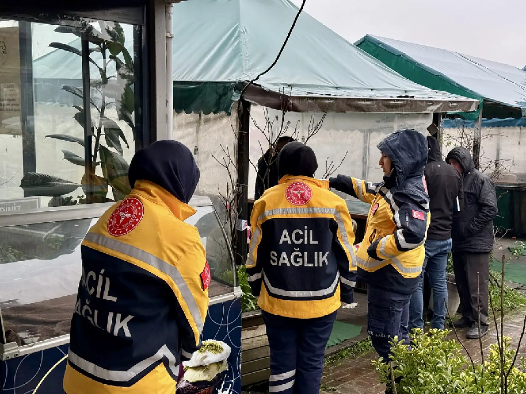 Bartın'da Çay Bahçesinde Acı Olay