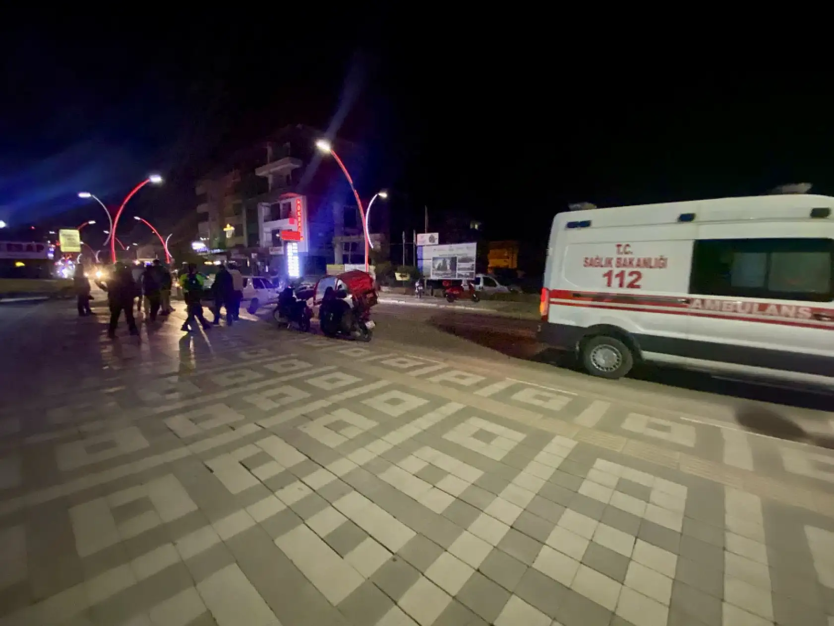 Kaza Yapan Sürücü Olay Yerini Terk Etti