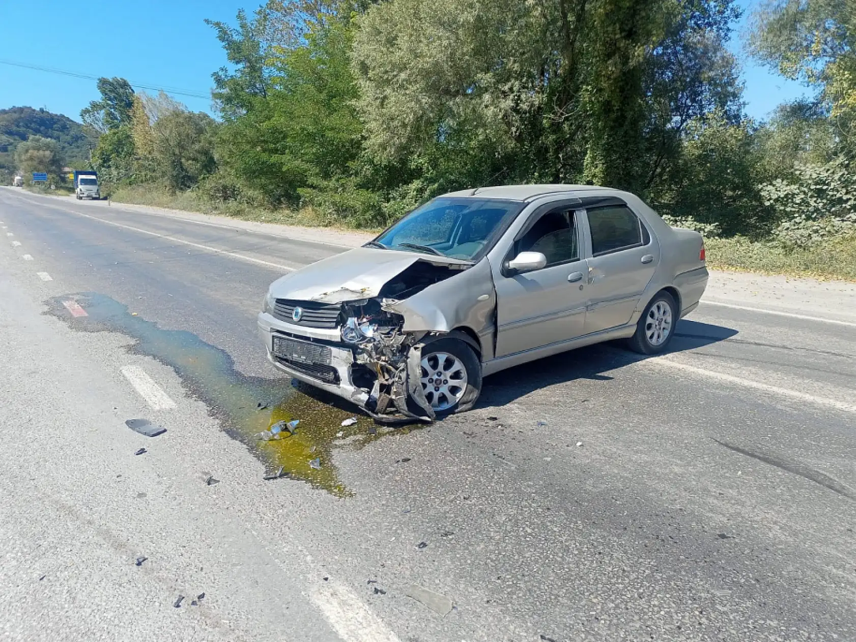 Araçlar birbirine girdi