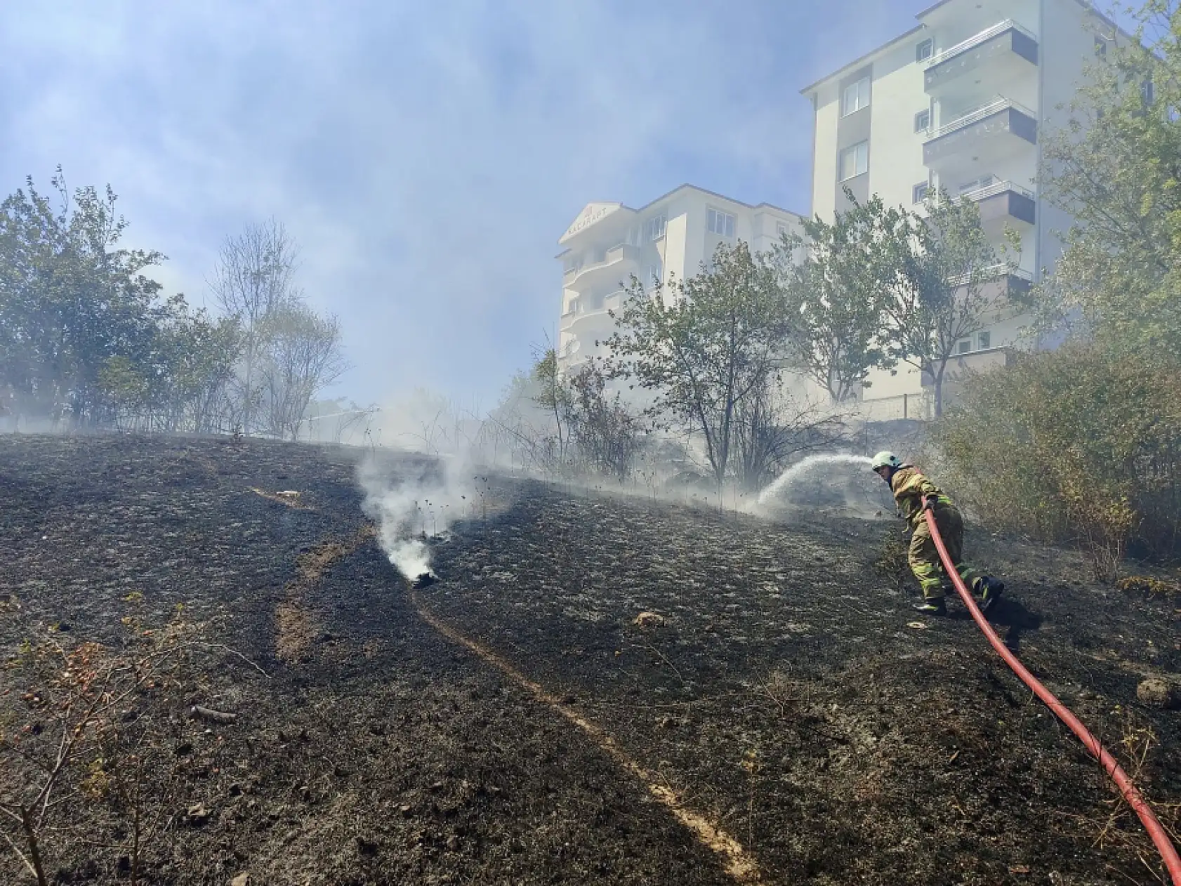 Bartın'da yine dumanlar yükseldi