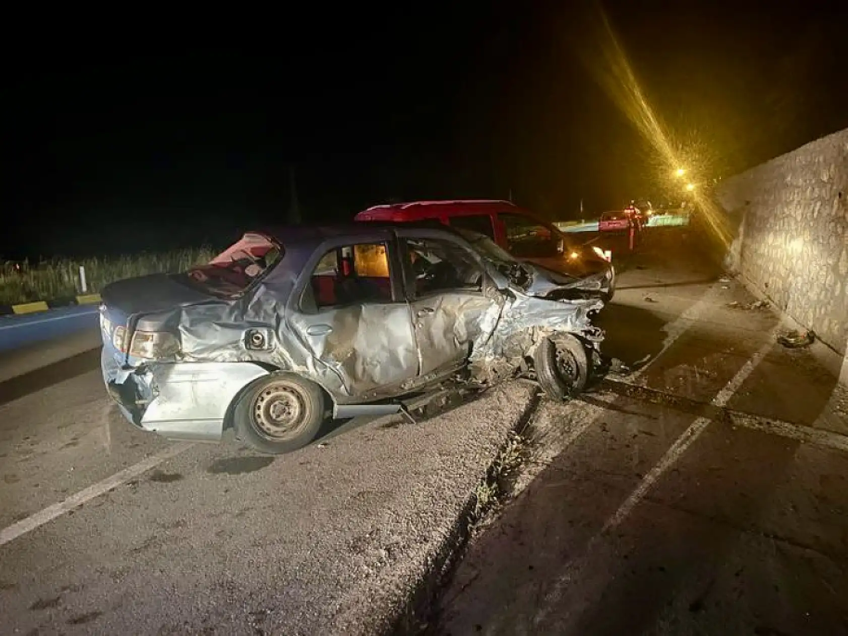Çakraz'da çok kötü kaza