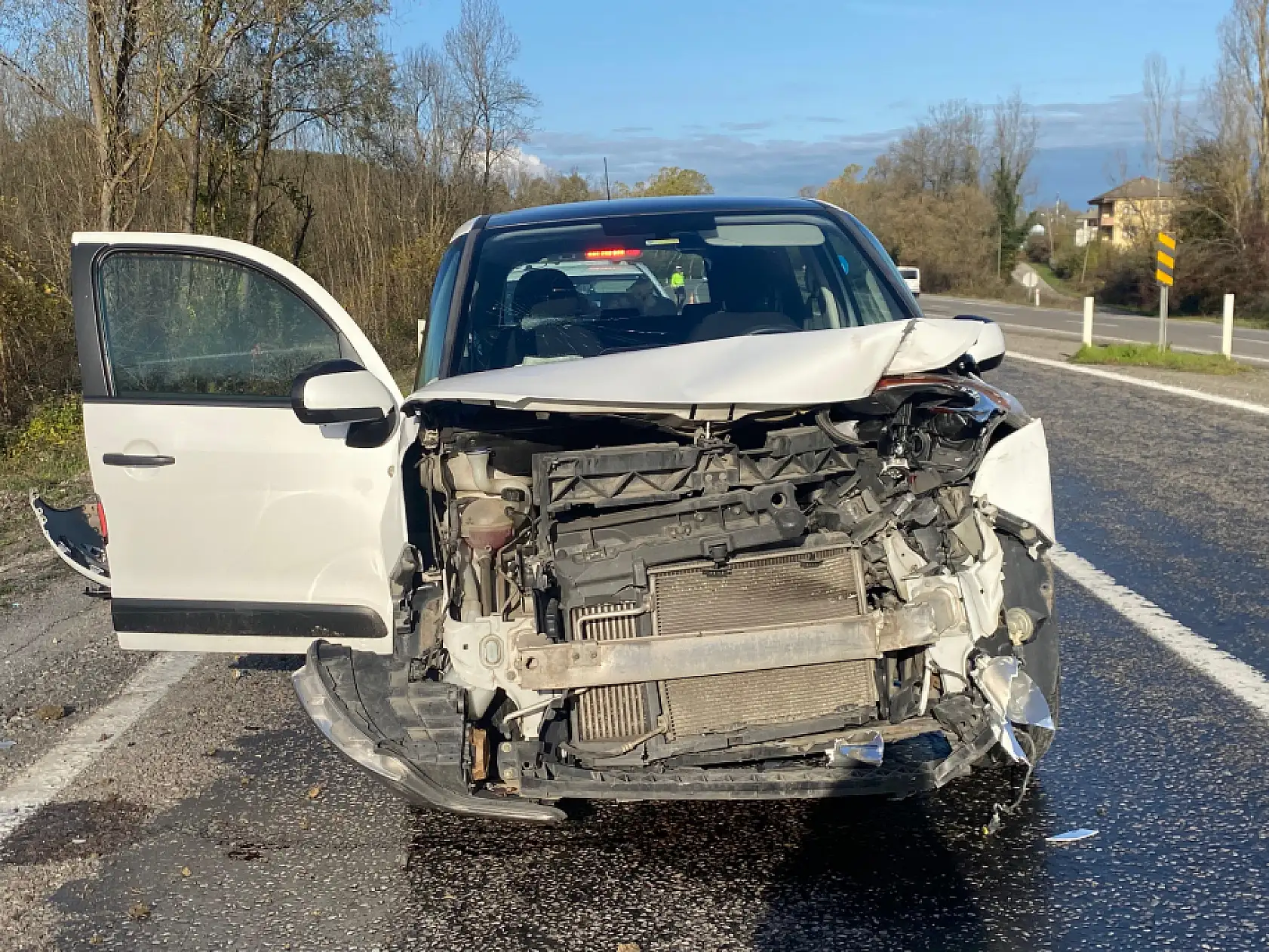 Bartın Çaycuma yolunda kaza