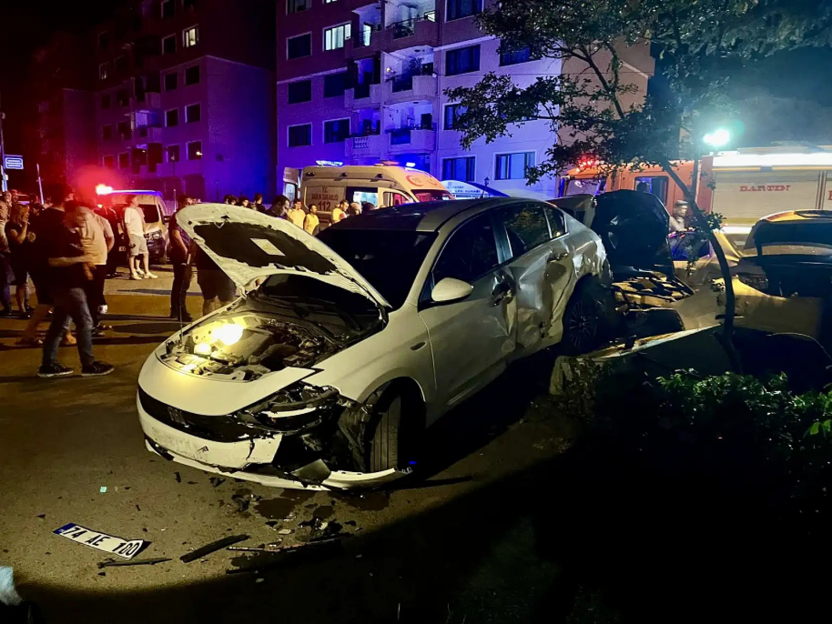 Ortalık savaş alanına döndü