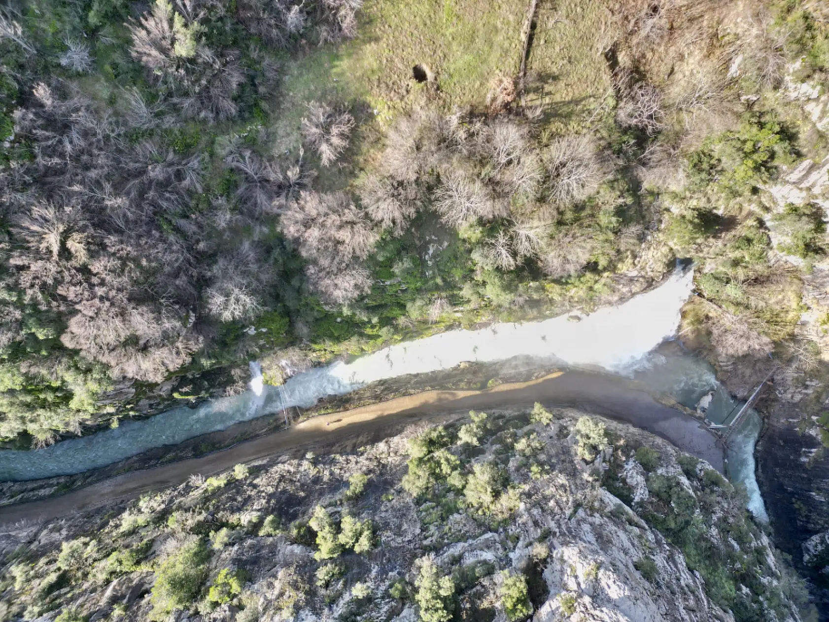 Ulukaya'da doğa sürprizi