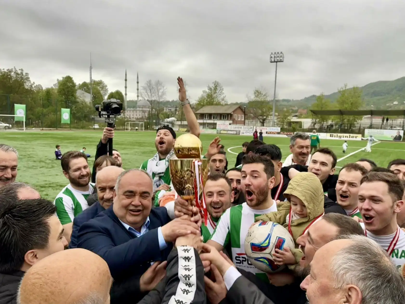 Kozcağız'da şampiyonluk coşkusu