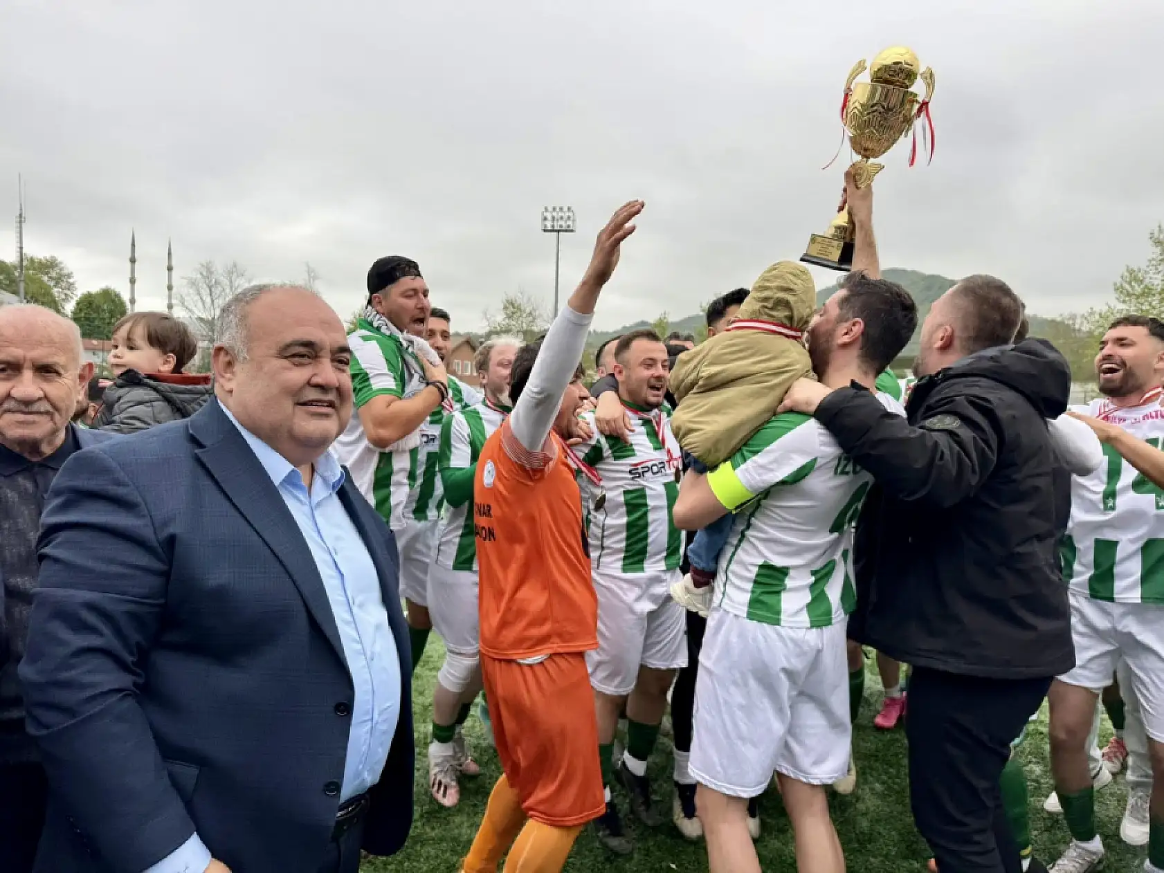 Kozcağız'da şampiyonluk coşkusu