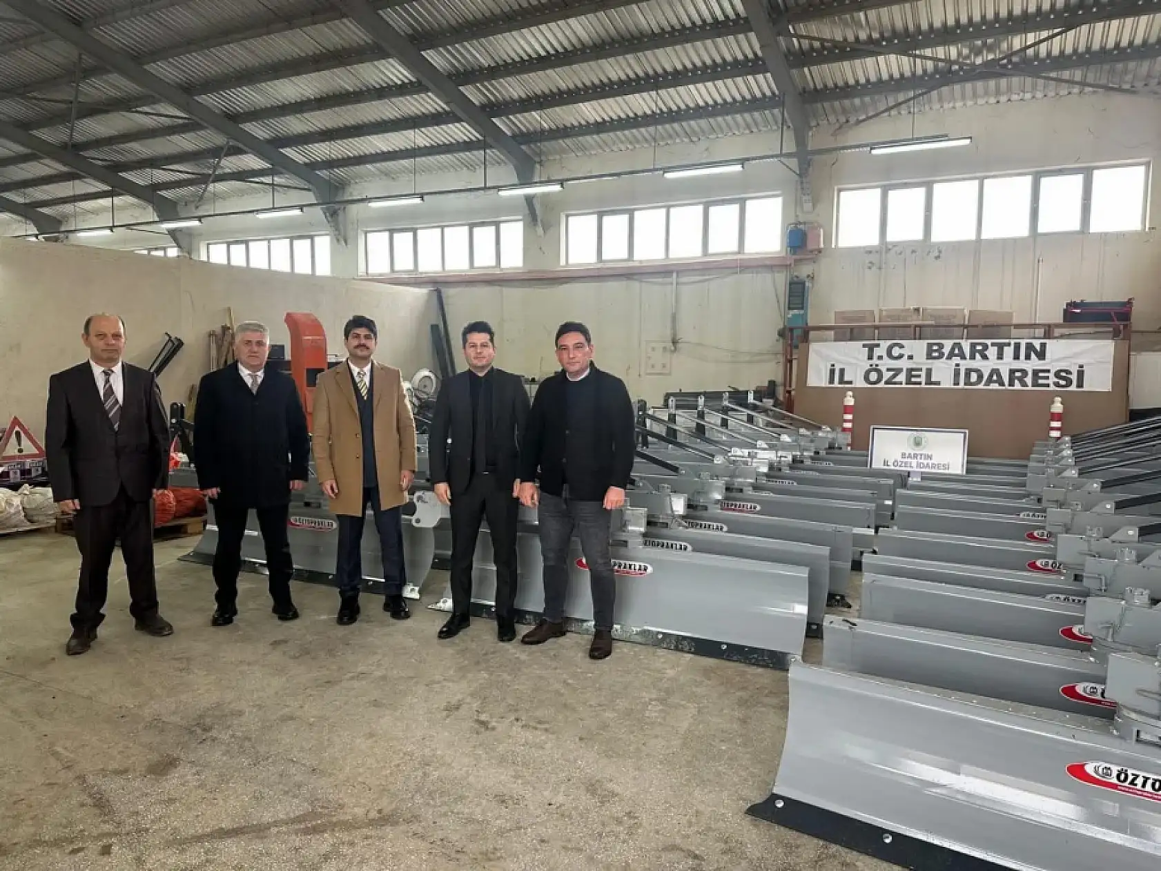 Köylere kar küreme aparatı