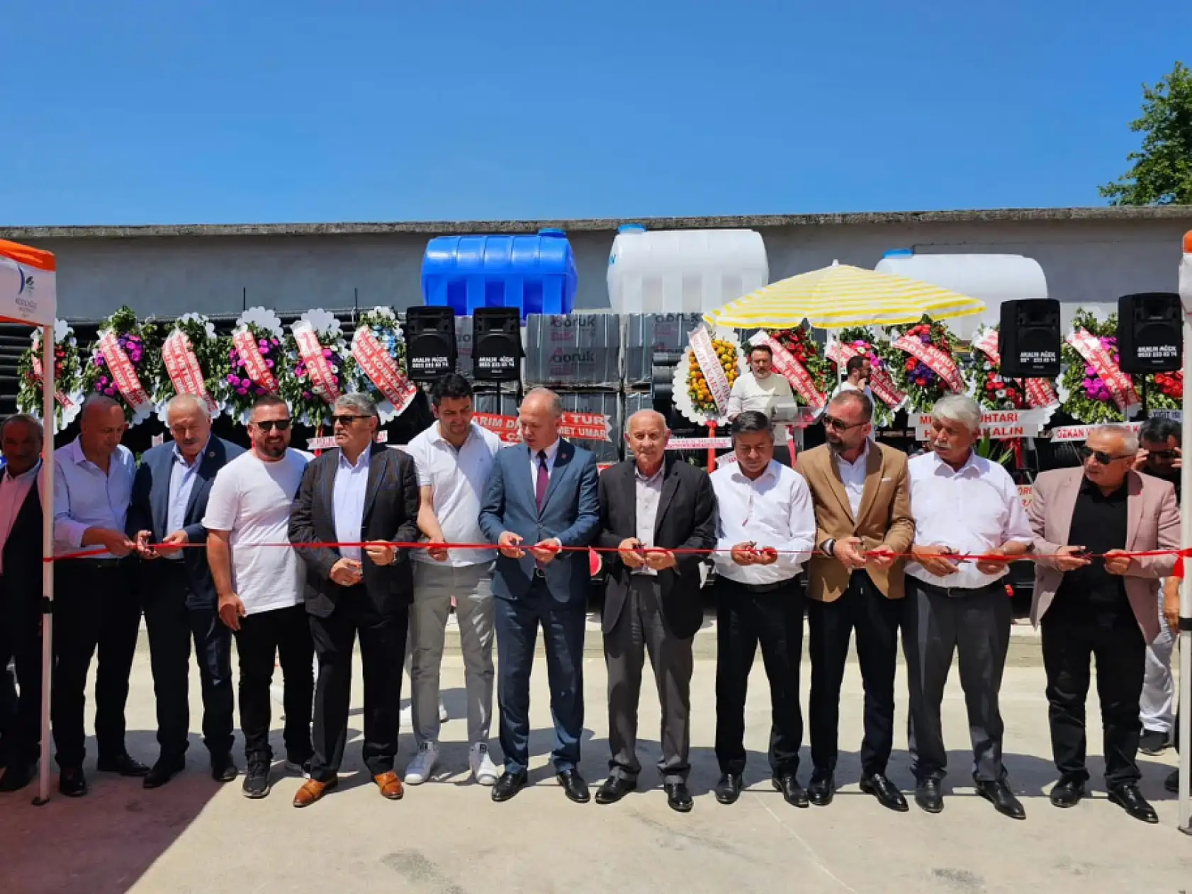 Akalın İnşaat satış deposu hizmete açıldı