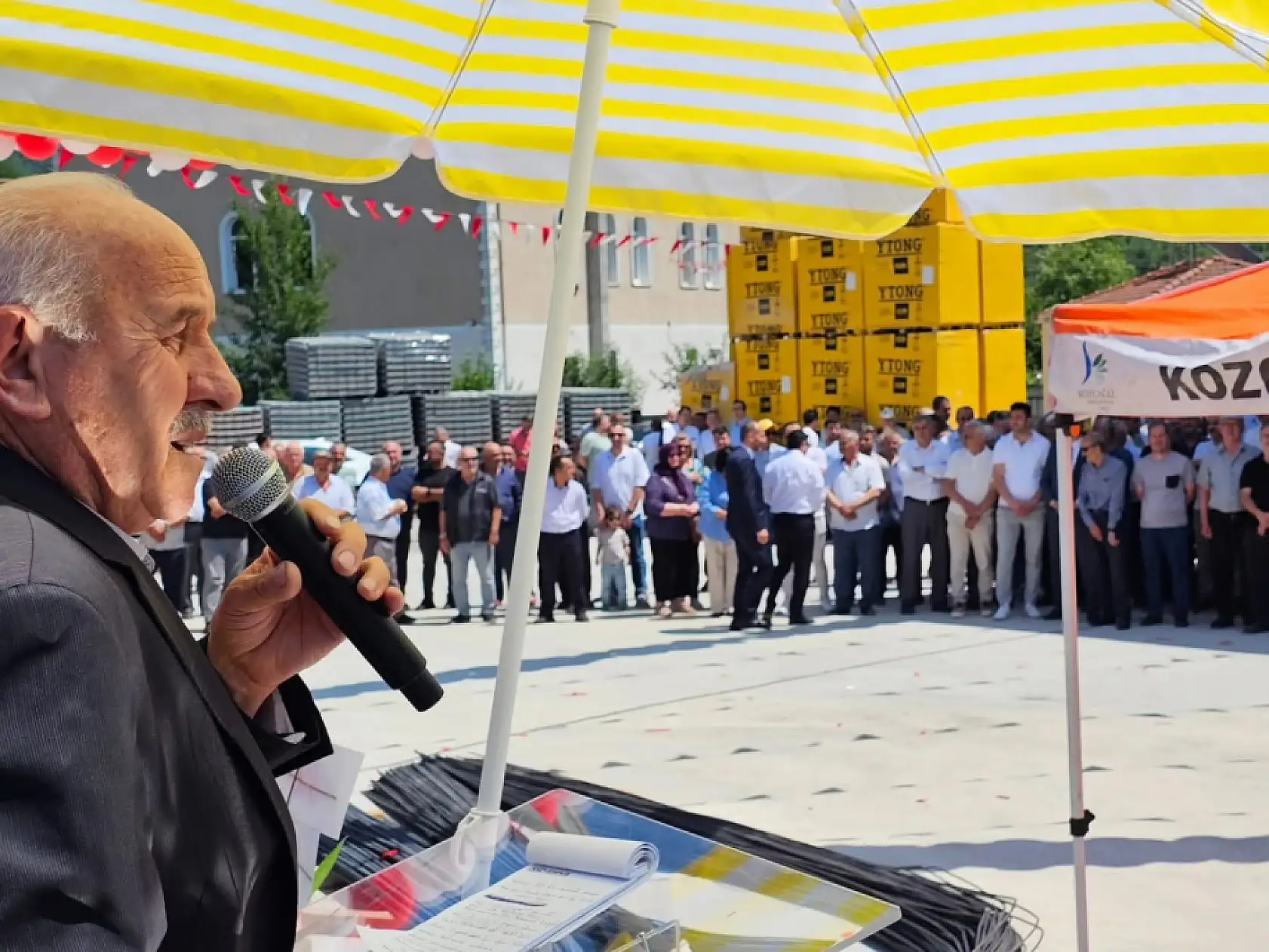 Akalın İnşaat satış deposu hizmete açıldı