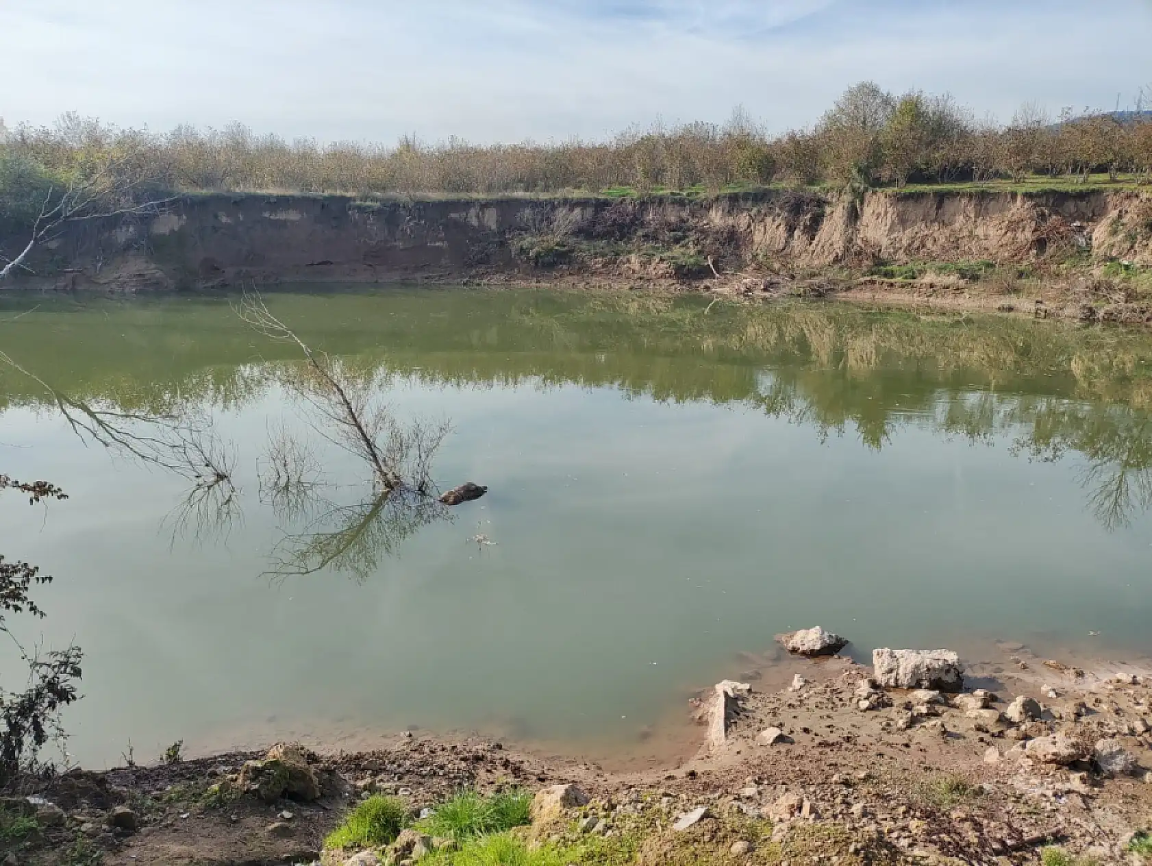 Bartın Irmağında Şok Olay!