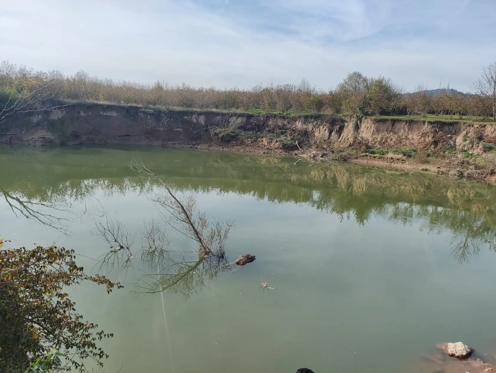 Bartın Irmağında Şok Olay!