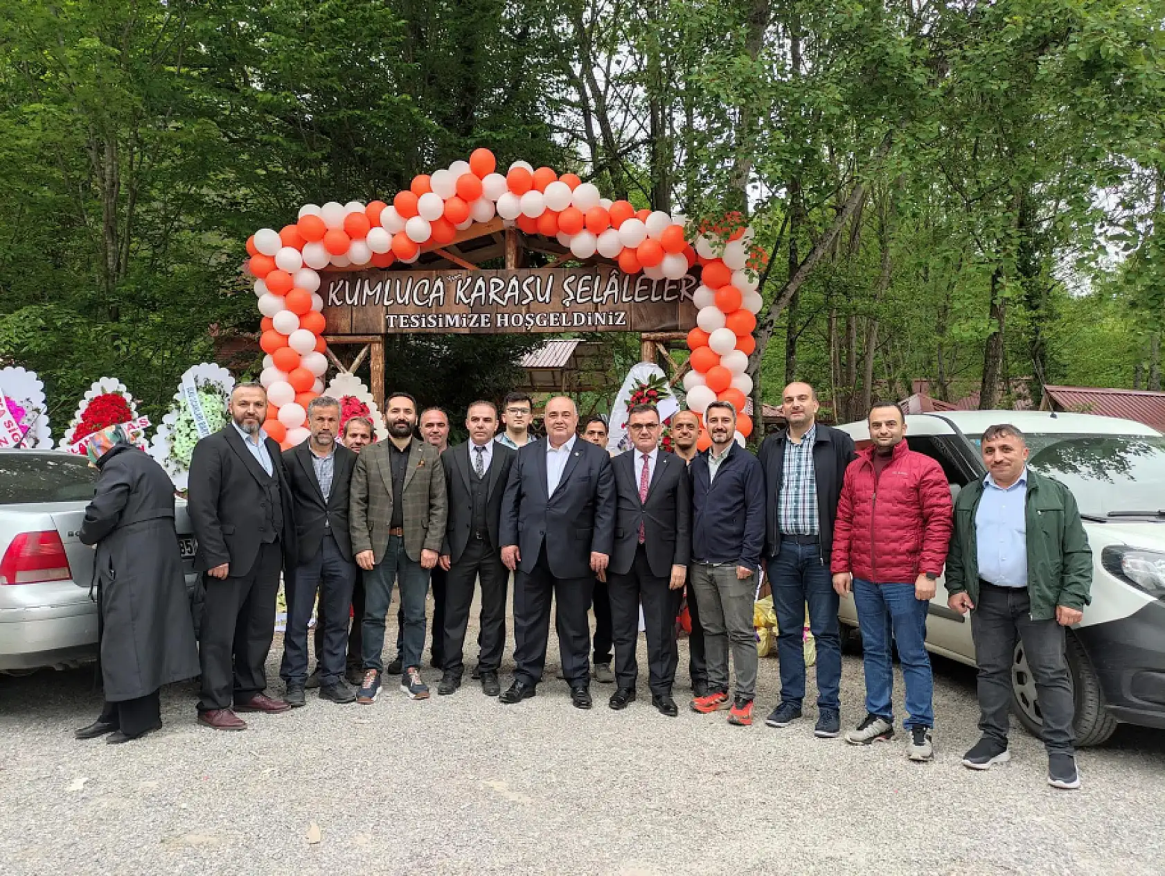 Karasu şelaleleri yenilenen yüzüyle açıldı