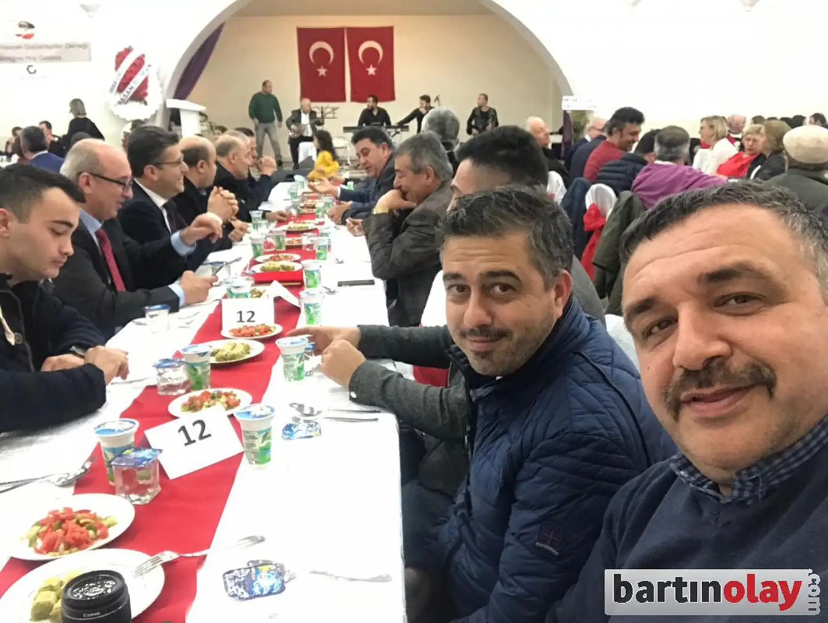 Bartın'daki Anteplilerden muhteşem gece