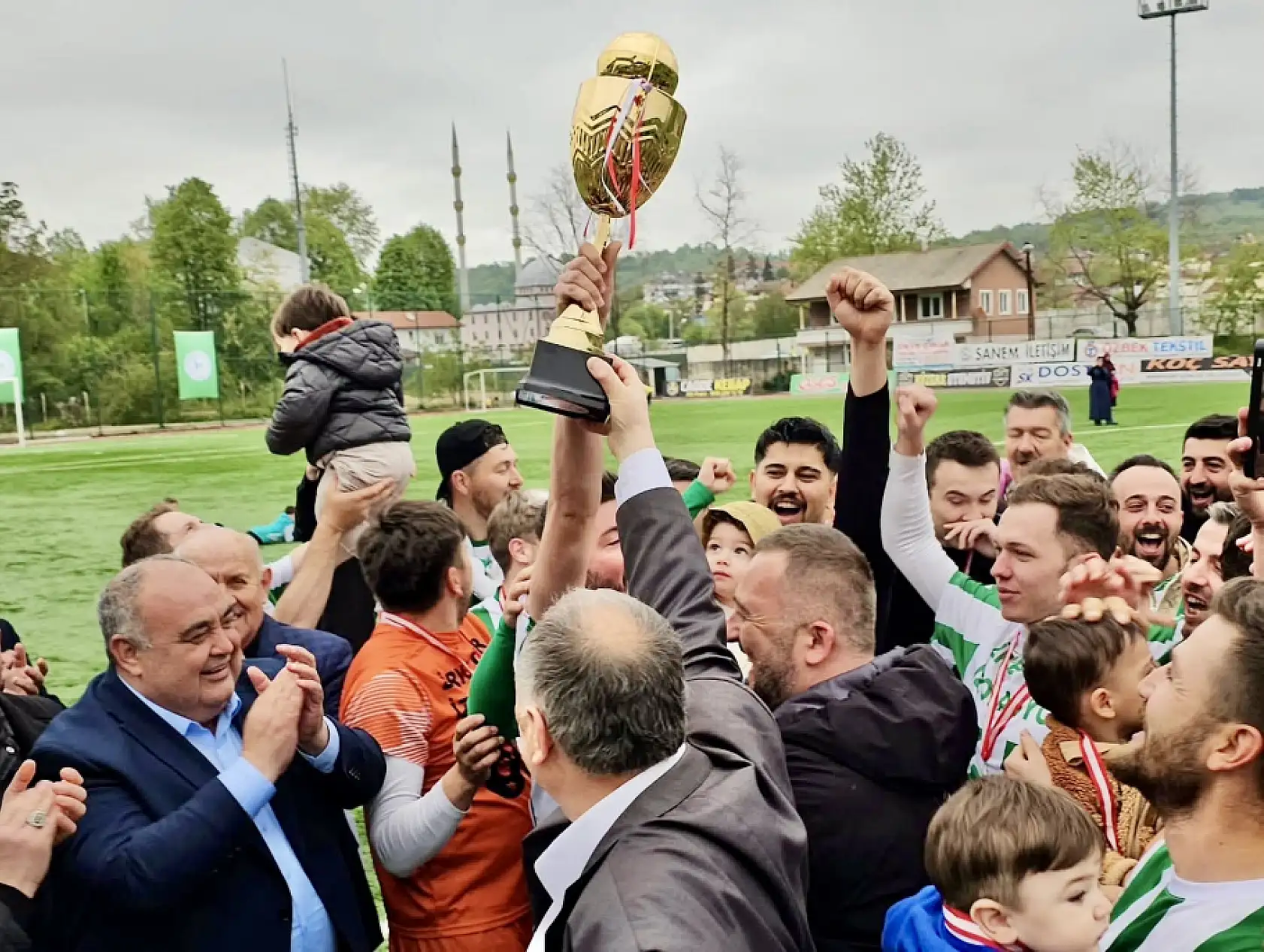Kozcağız'da şampiyonluk coşkusu