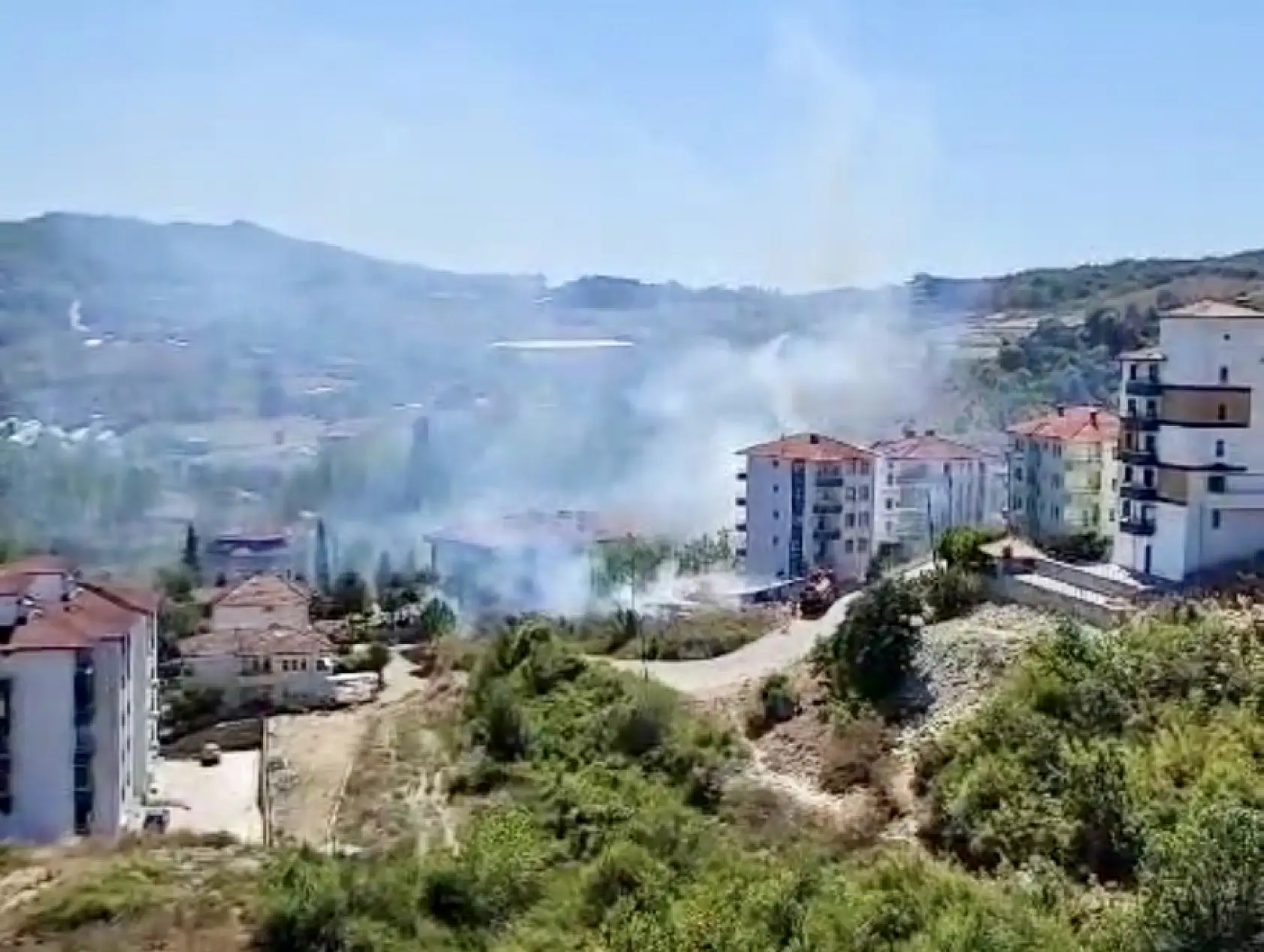Bartın'da yine dumanlar yükseldi