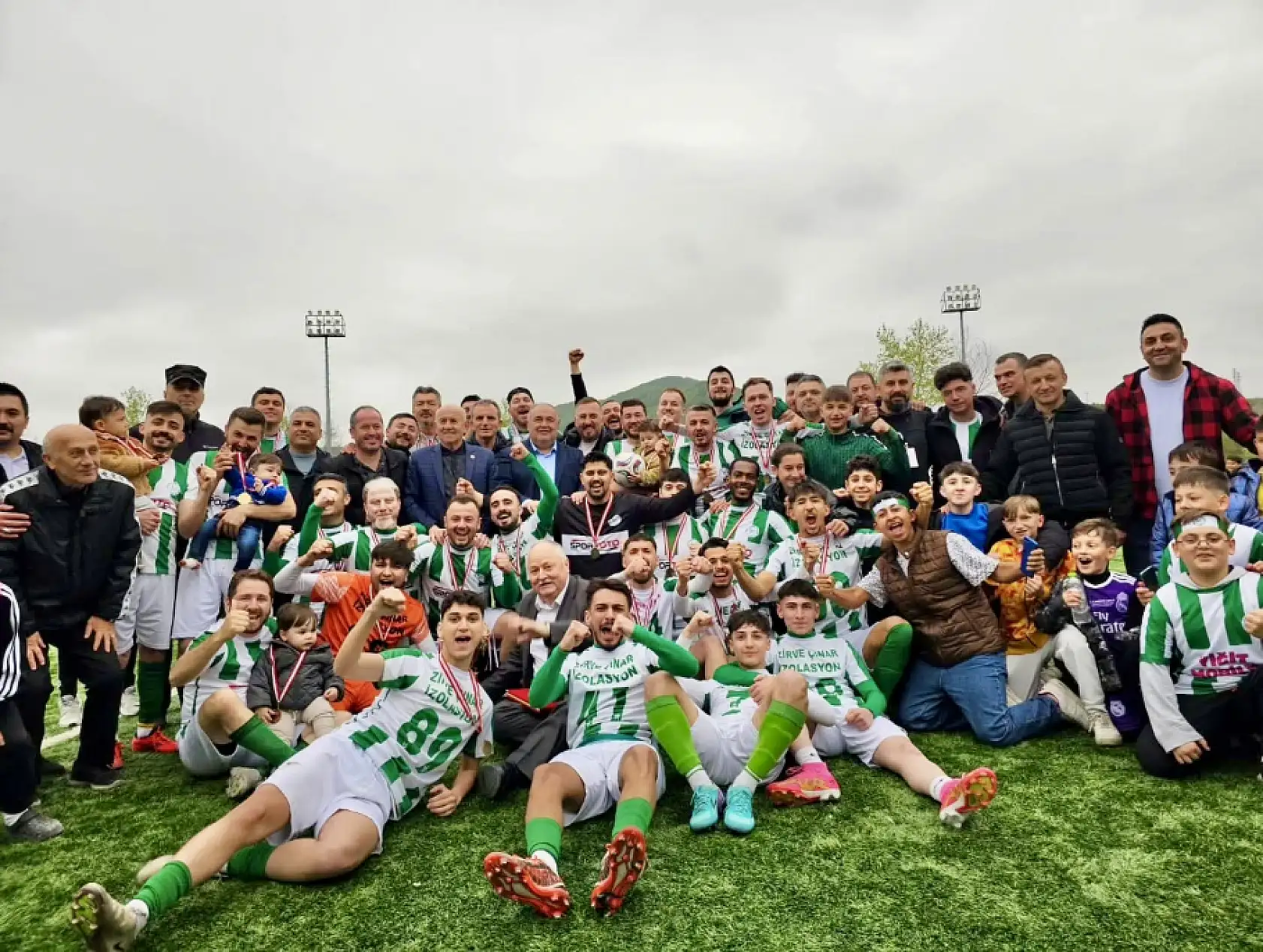 Kozcağız'da şampiyonluk coşkusu