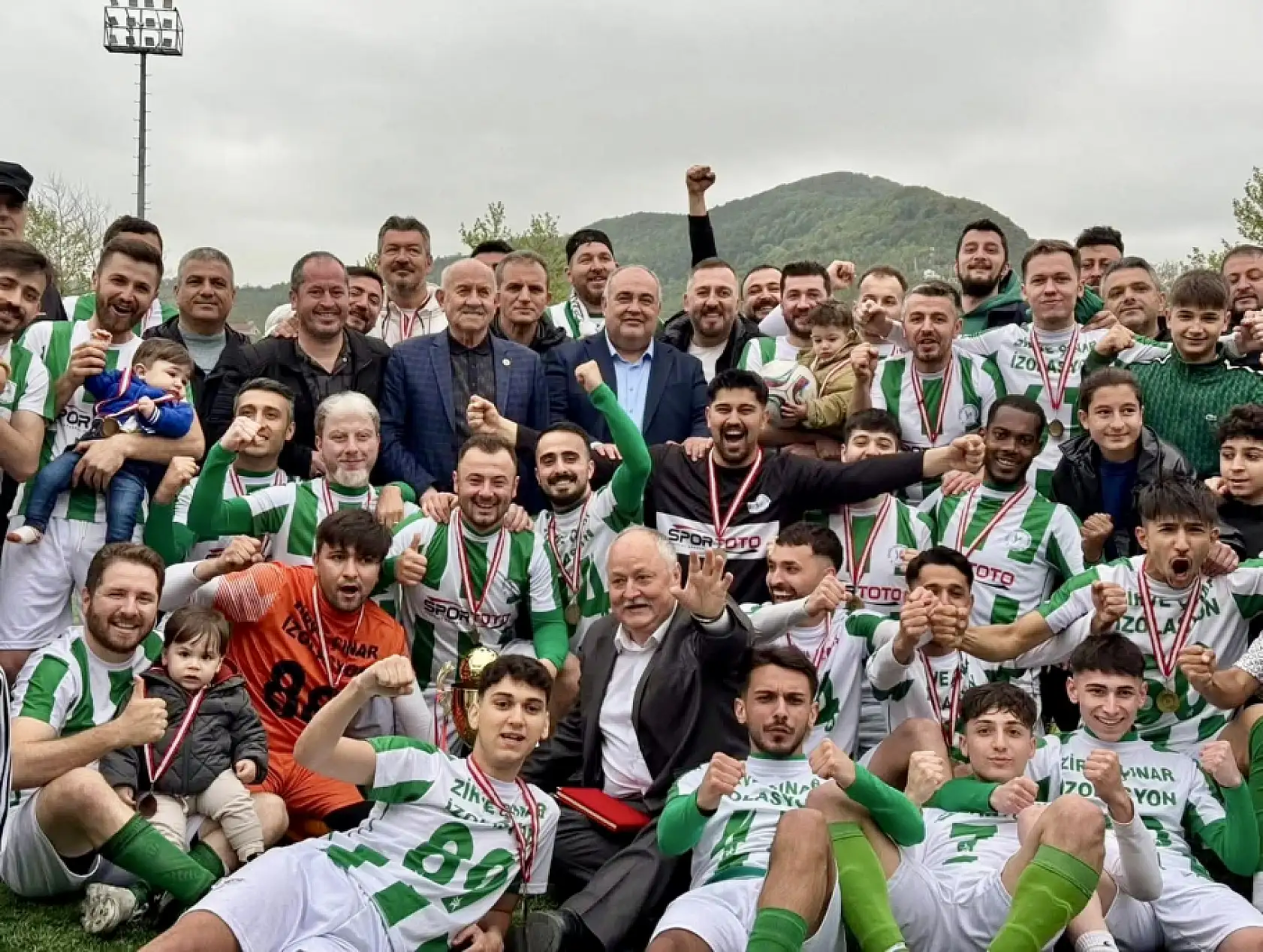 Kozcağız'da şampiyonluk coşkusu