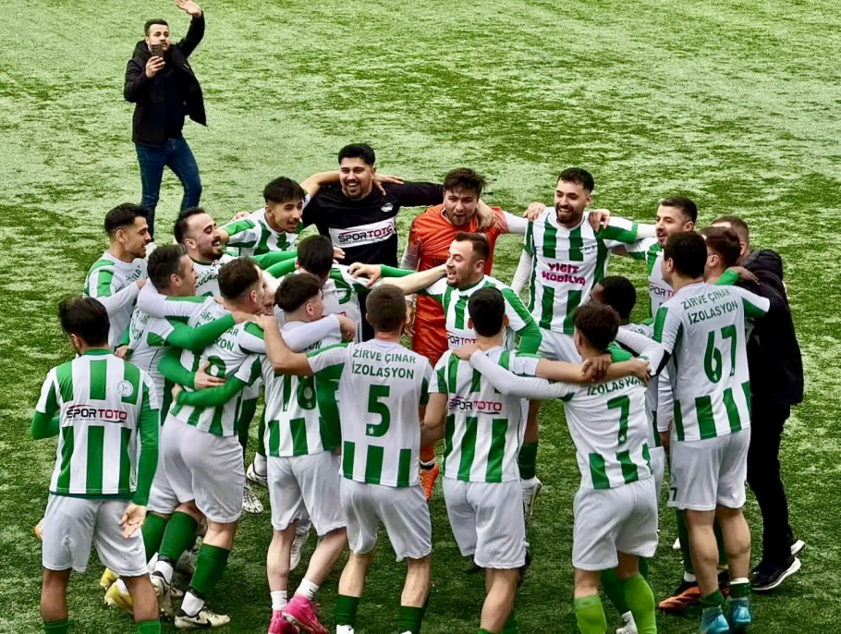 Kozcağız'da şampiyonluk coşkusu