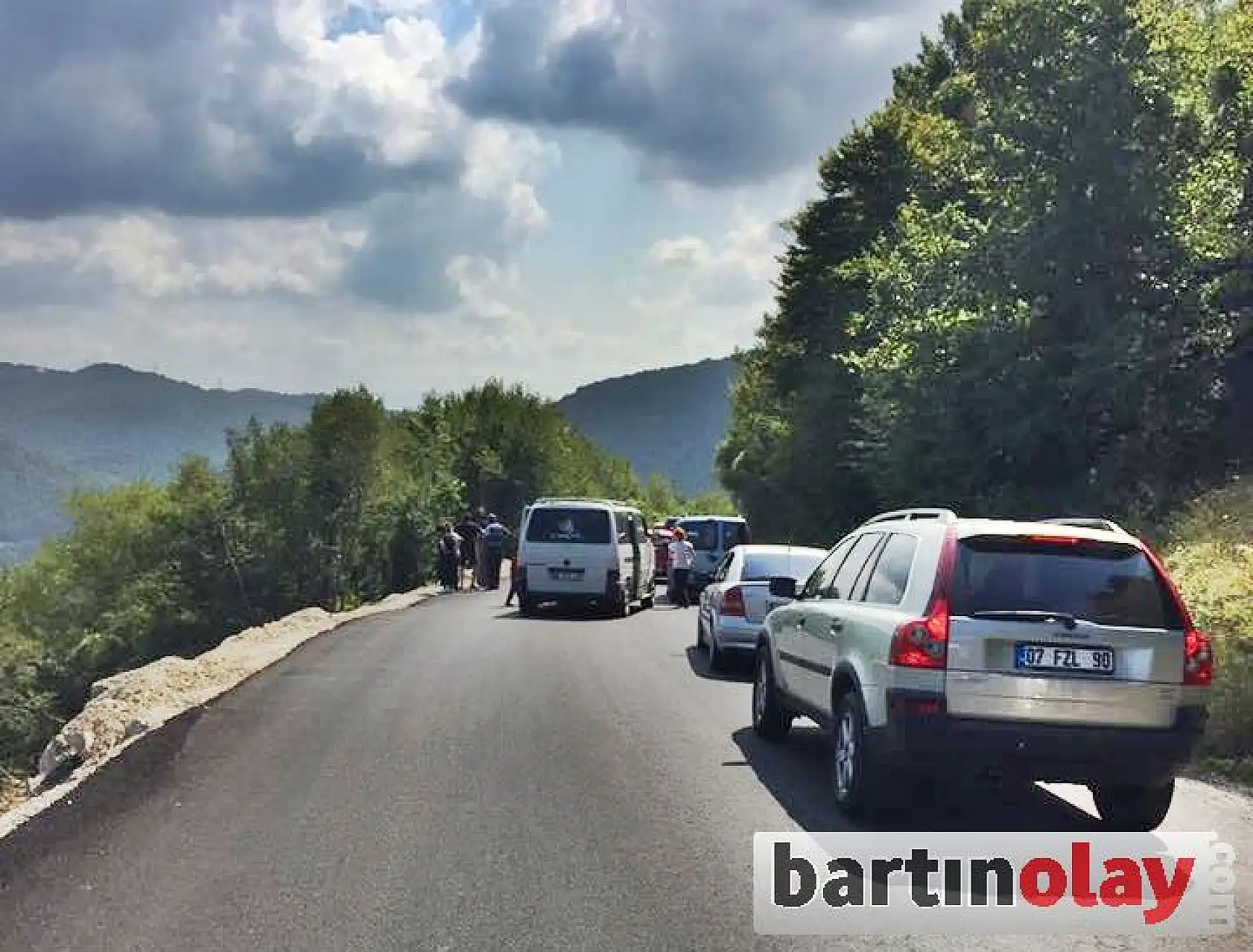 İnkumu yolunda kaza