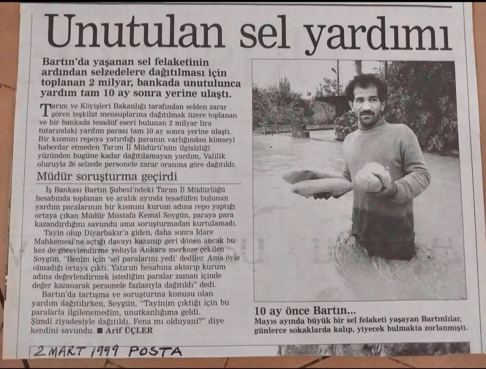 Felaketin üzerinden tam 27 yıl geçti