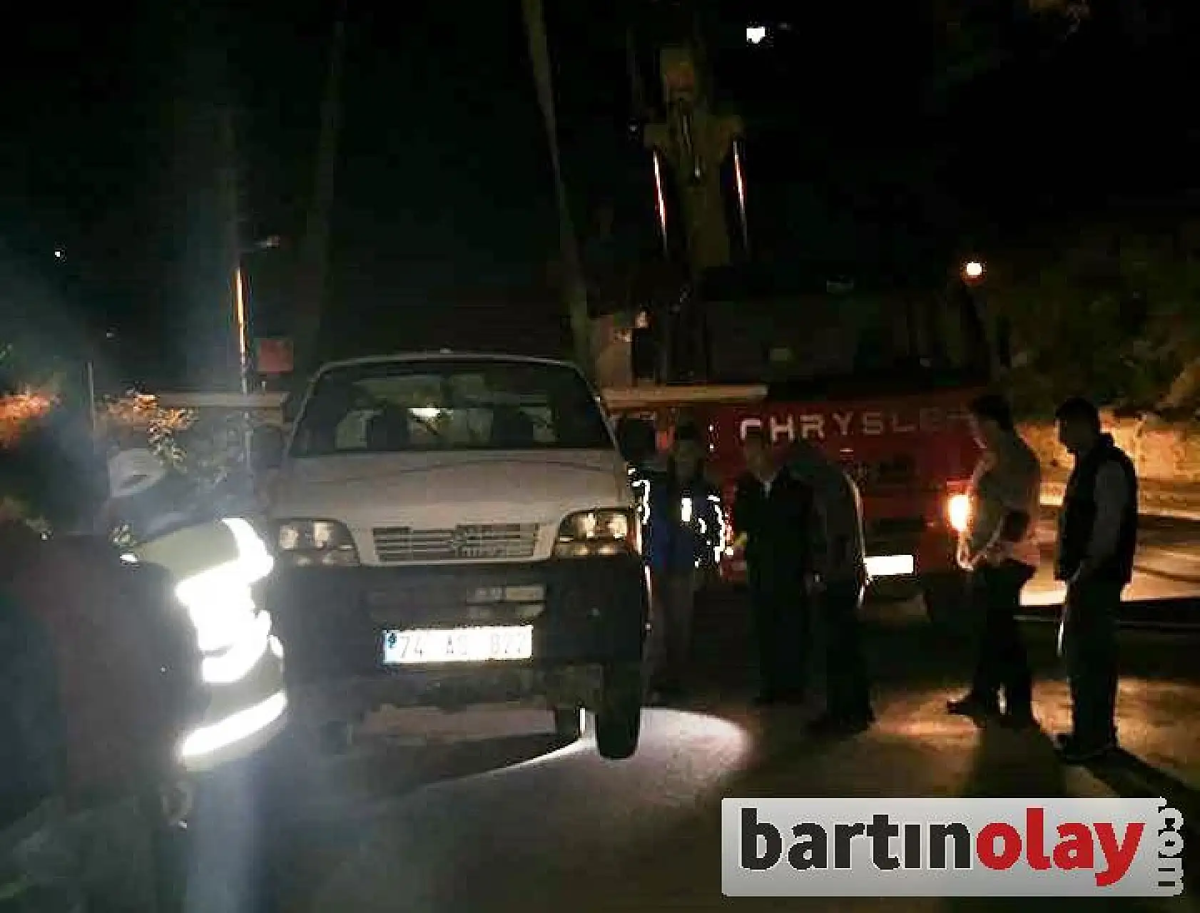 Kamyonet şarampole uçtu: 1 yaralı