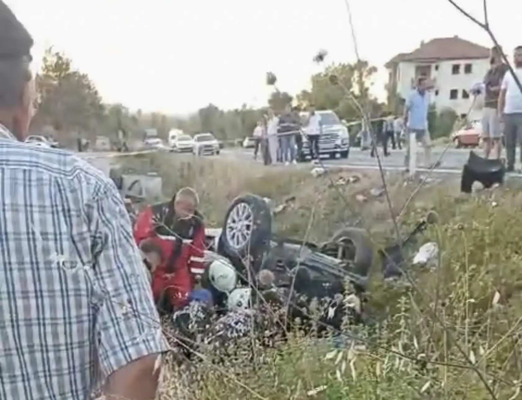 Bartın Kurtköy'de Feci Kaza