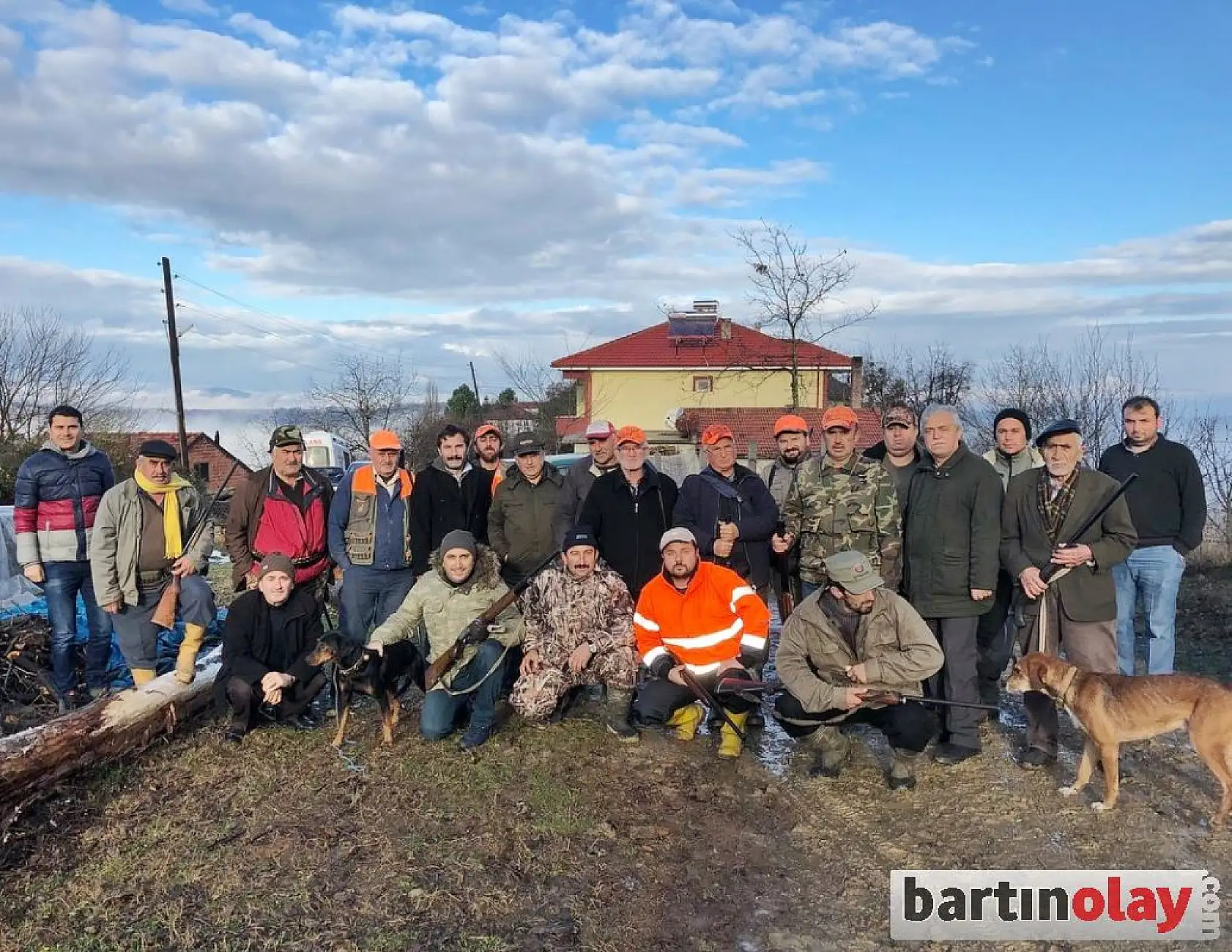 Bartın'da Domuz Sürek Avı Düzenlendi
