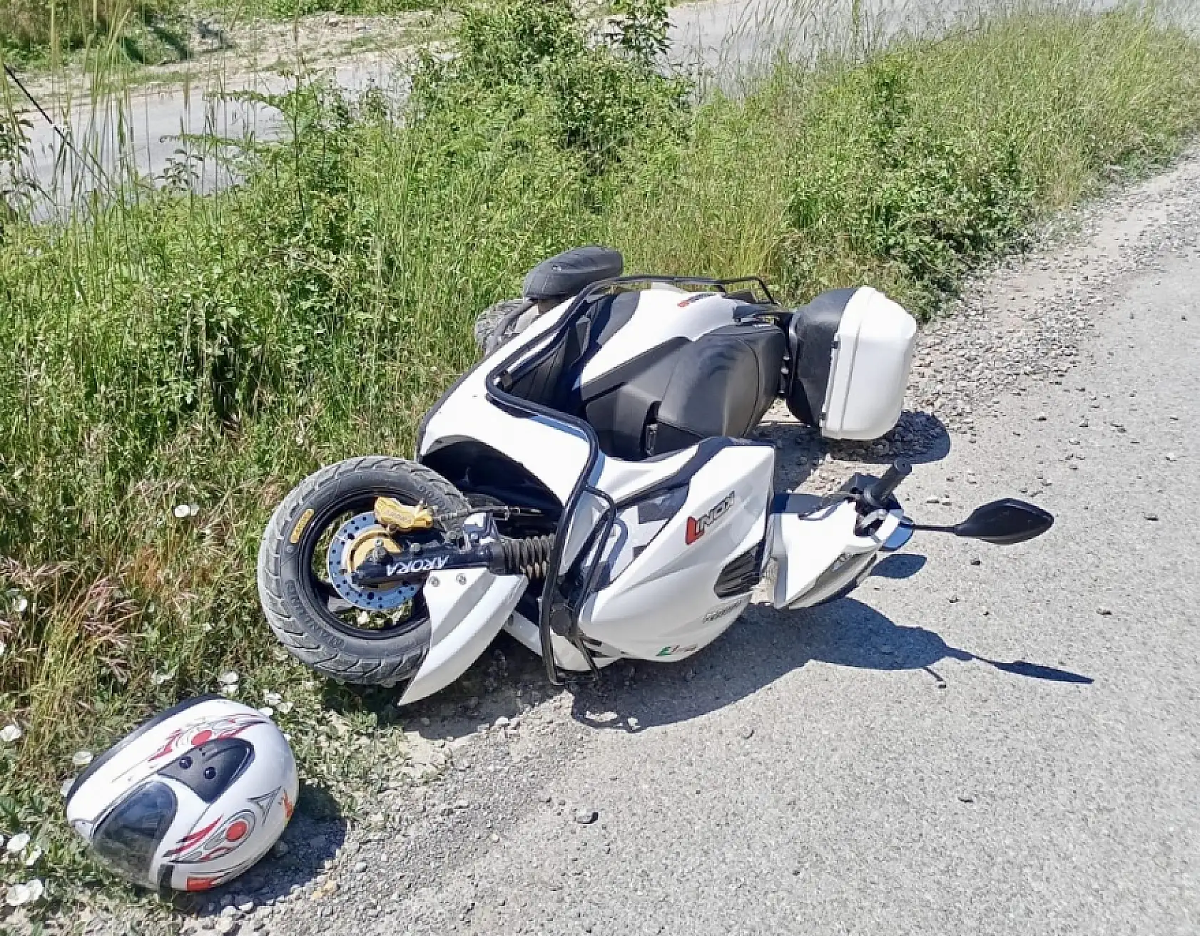 Mıcıra girince kontrolü kaybetti