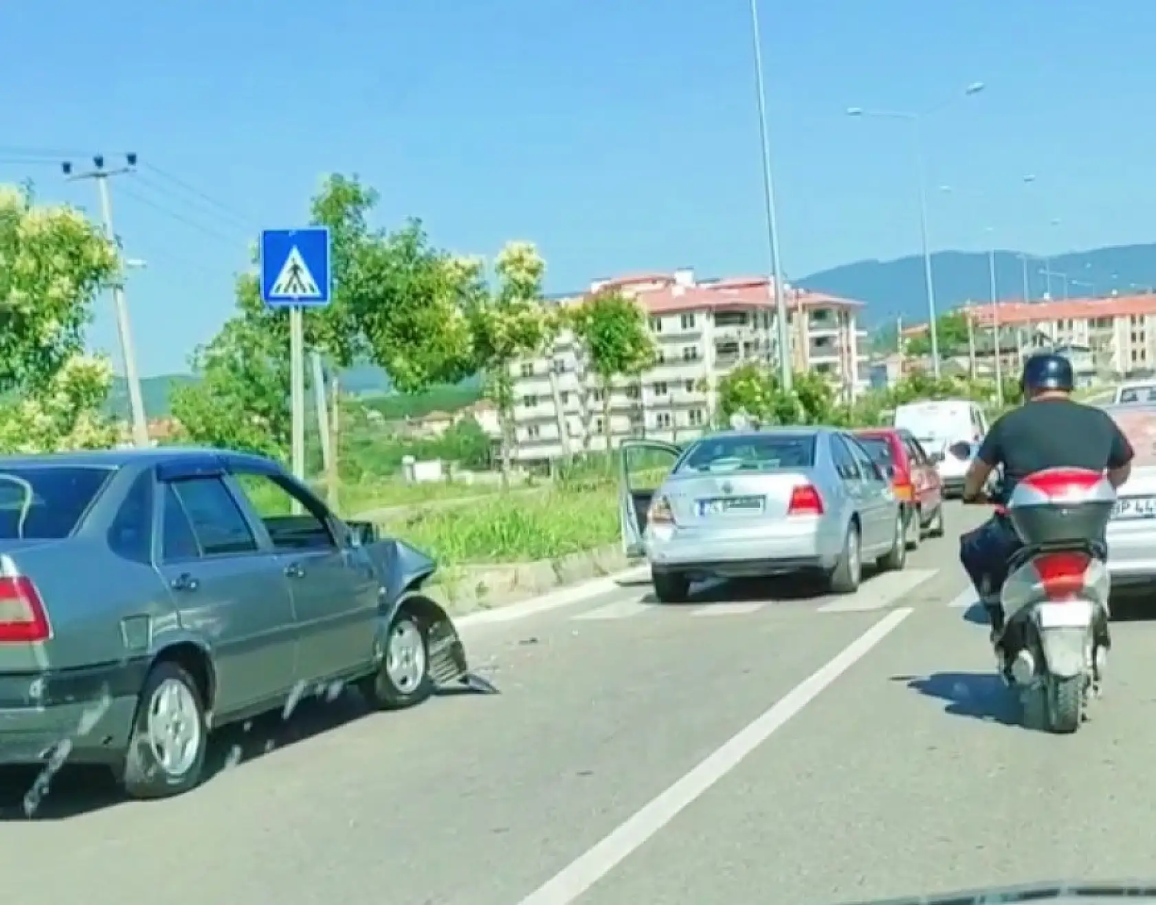 Bartın'da iki ayrı kaza