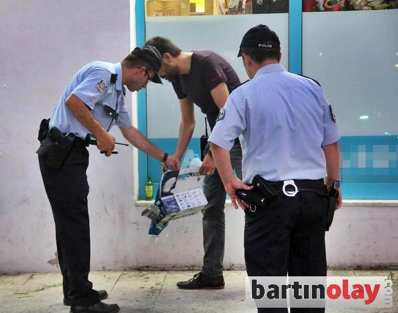 Bartın'da bomba paniği