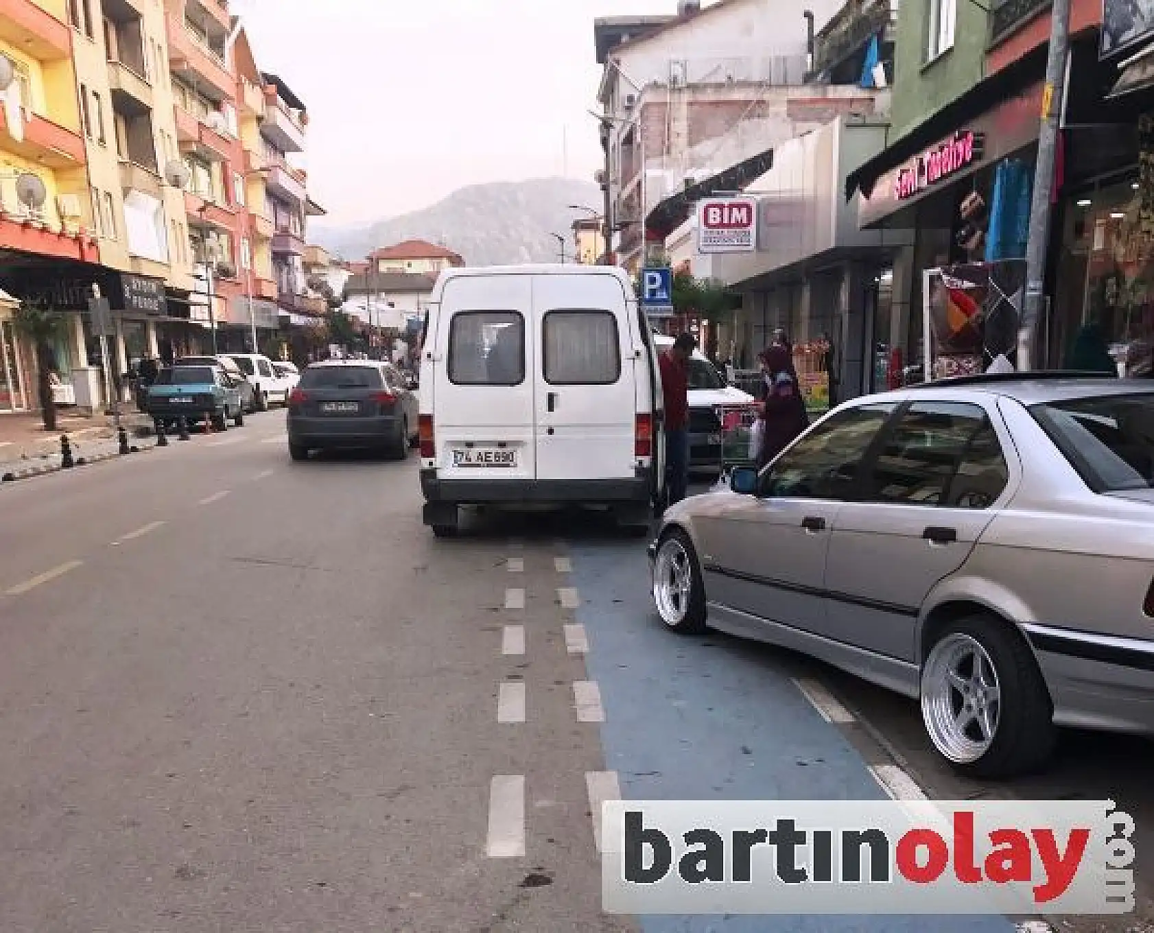 Kozcağız'da hatalı parklar