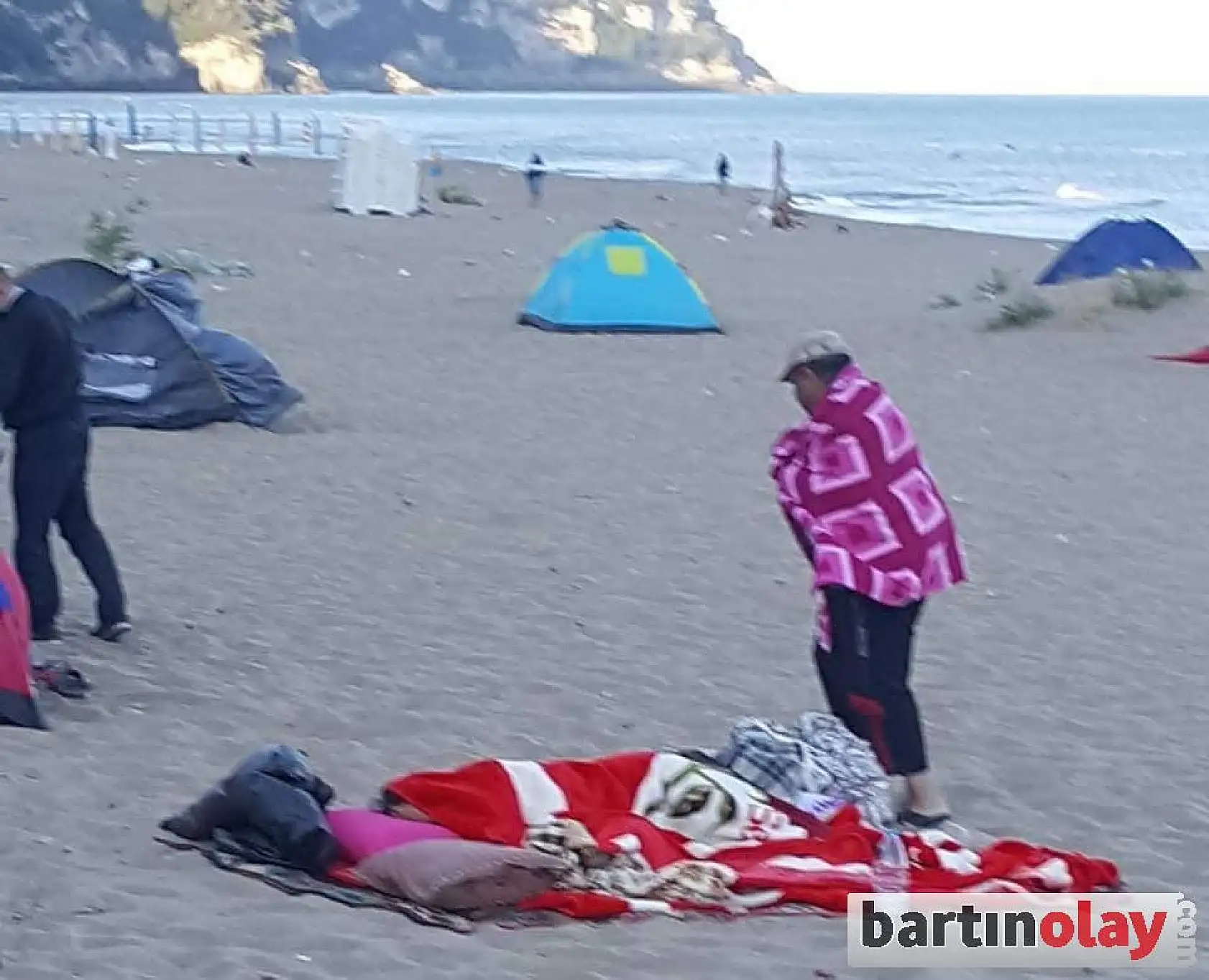 İnkumu'nda tatil manzaraları