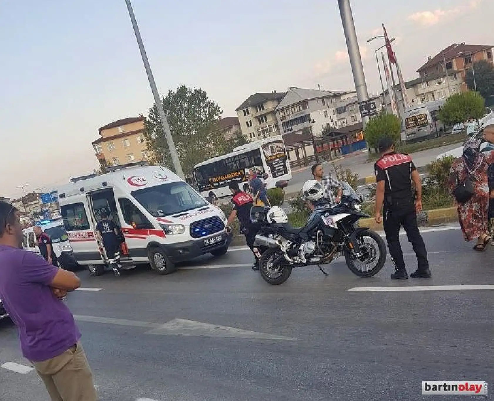 Son anda direksiyon kırdı