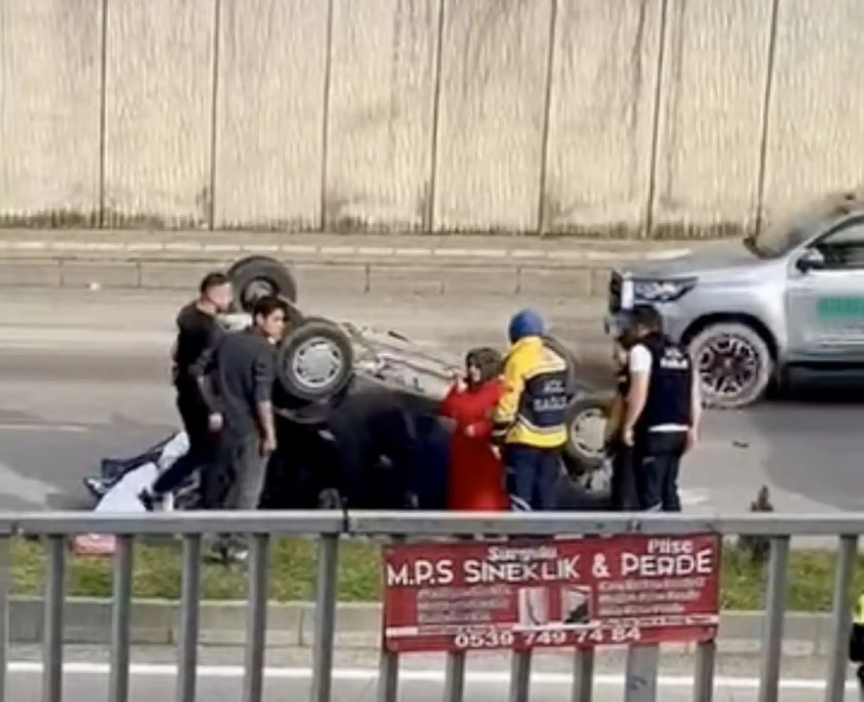 Türbe Mevkiinde kaza