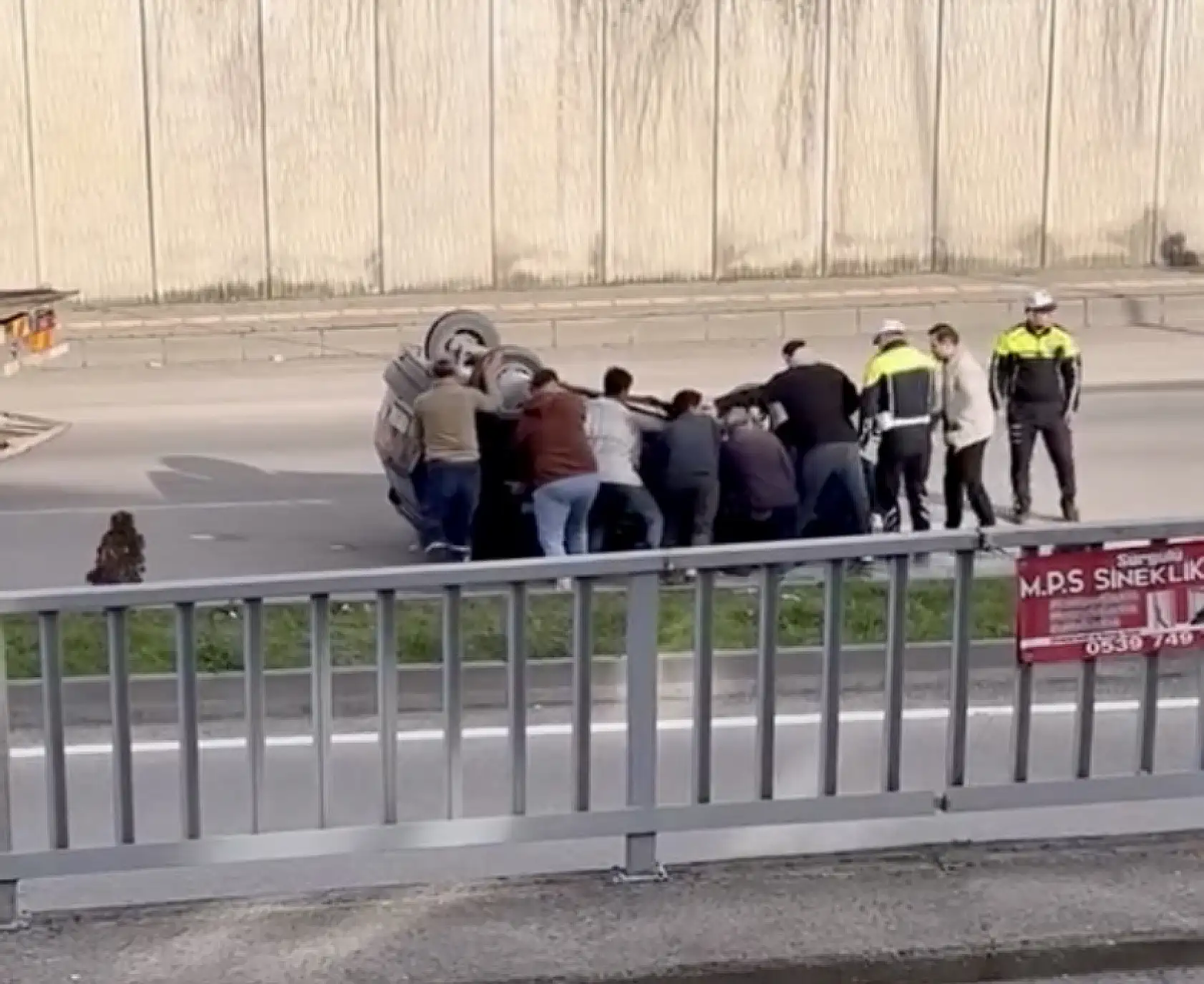 Türbe Mevkiinde kaza