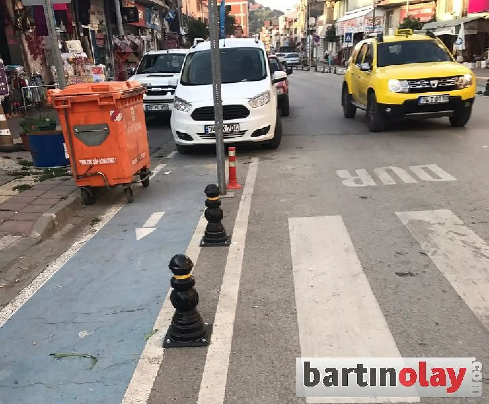 Kozcağız'da hatalı parklar