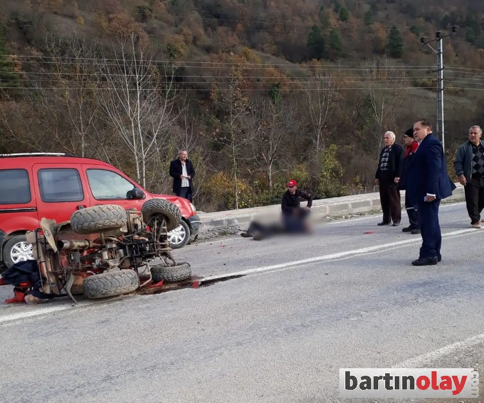 ATV sürücüsü hayatını kaybetti